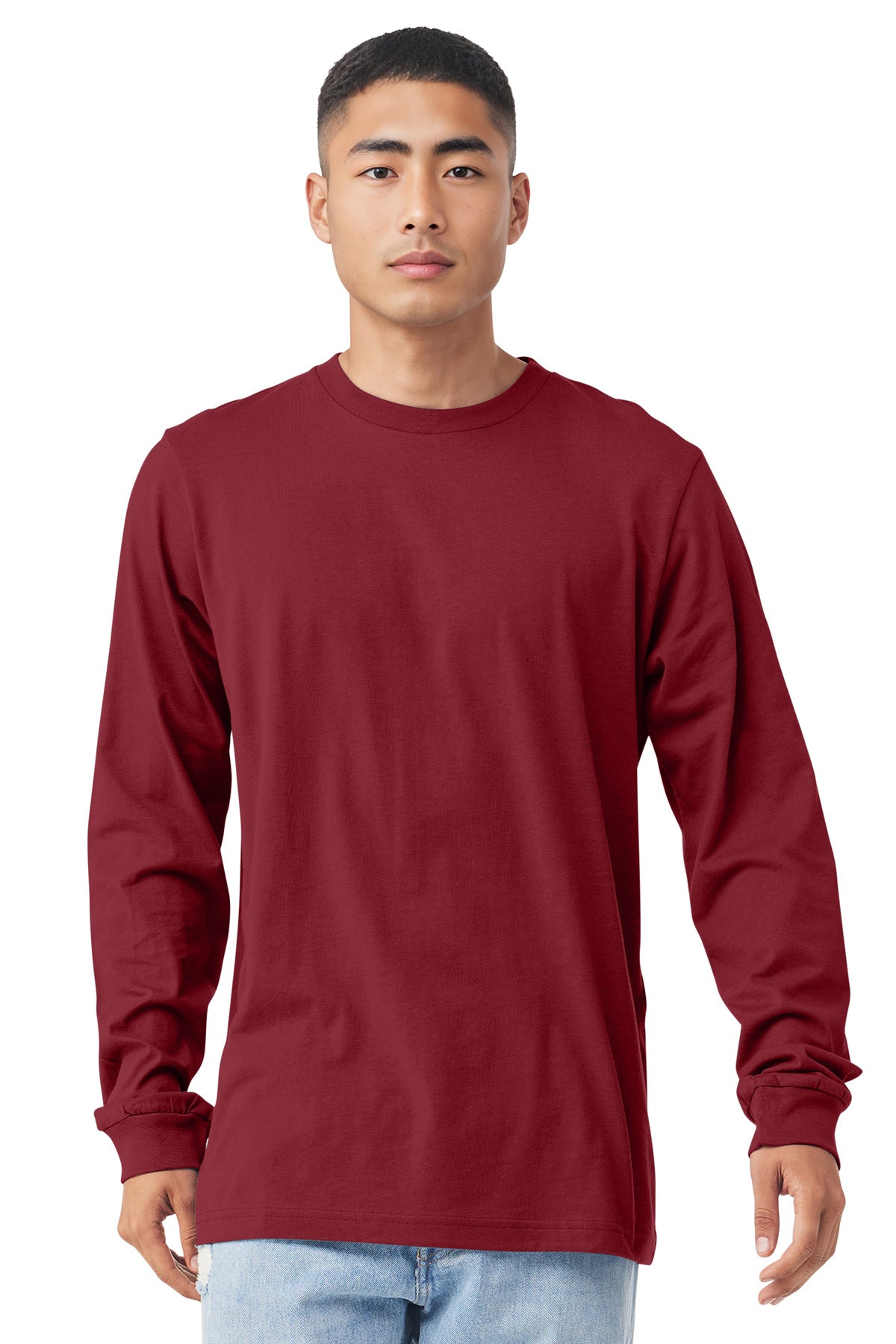 Custom Embroidery or DTF Print - BELLA+CANVAS  ®  Unisex Jersey Long Sleeve Tee. BC3501