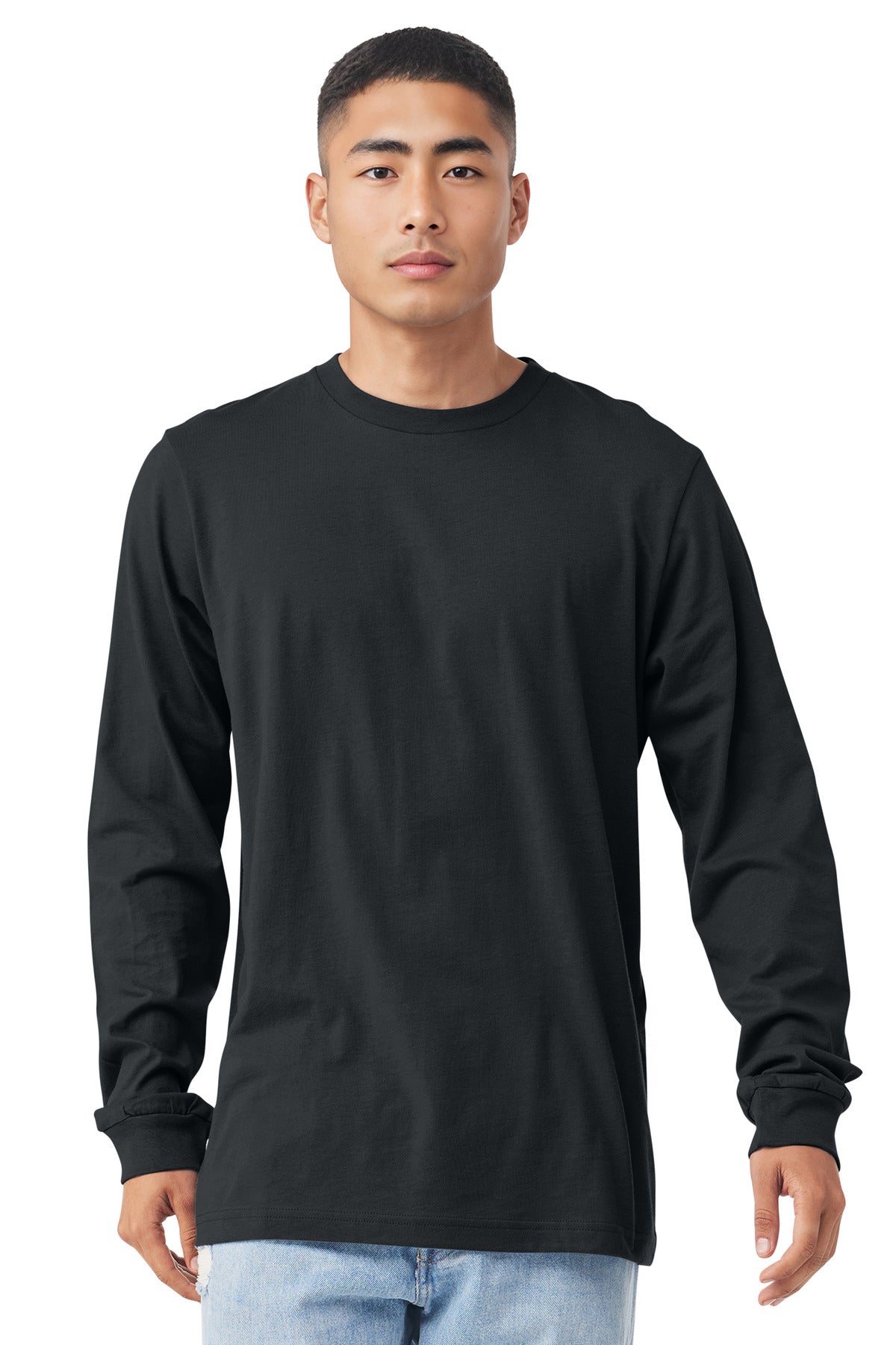 Custom Embroidery or DTF Print - BELLA+CANVAS  ®  Unisex Jersey Long Sleeve Tee. BC3501