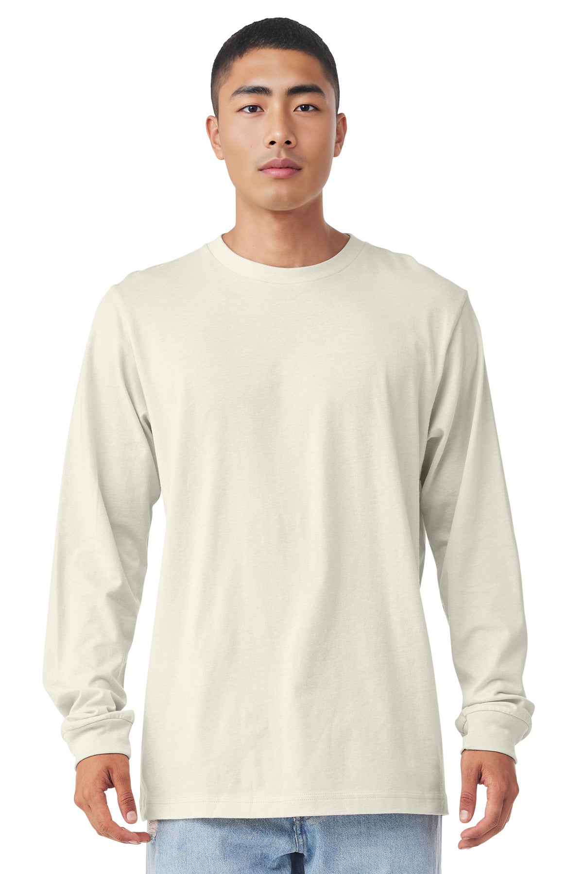 Custom Embroidery or DTF Print - BELLA+CANVAS  ®  Unisex Jersey Long Sleeve Tee. BC3501
