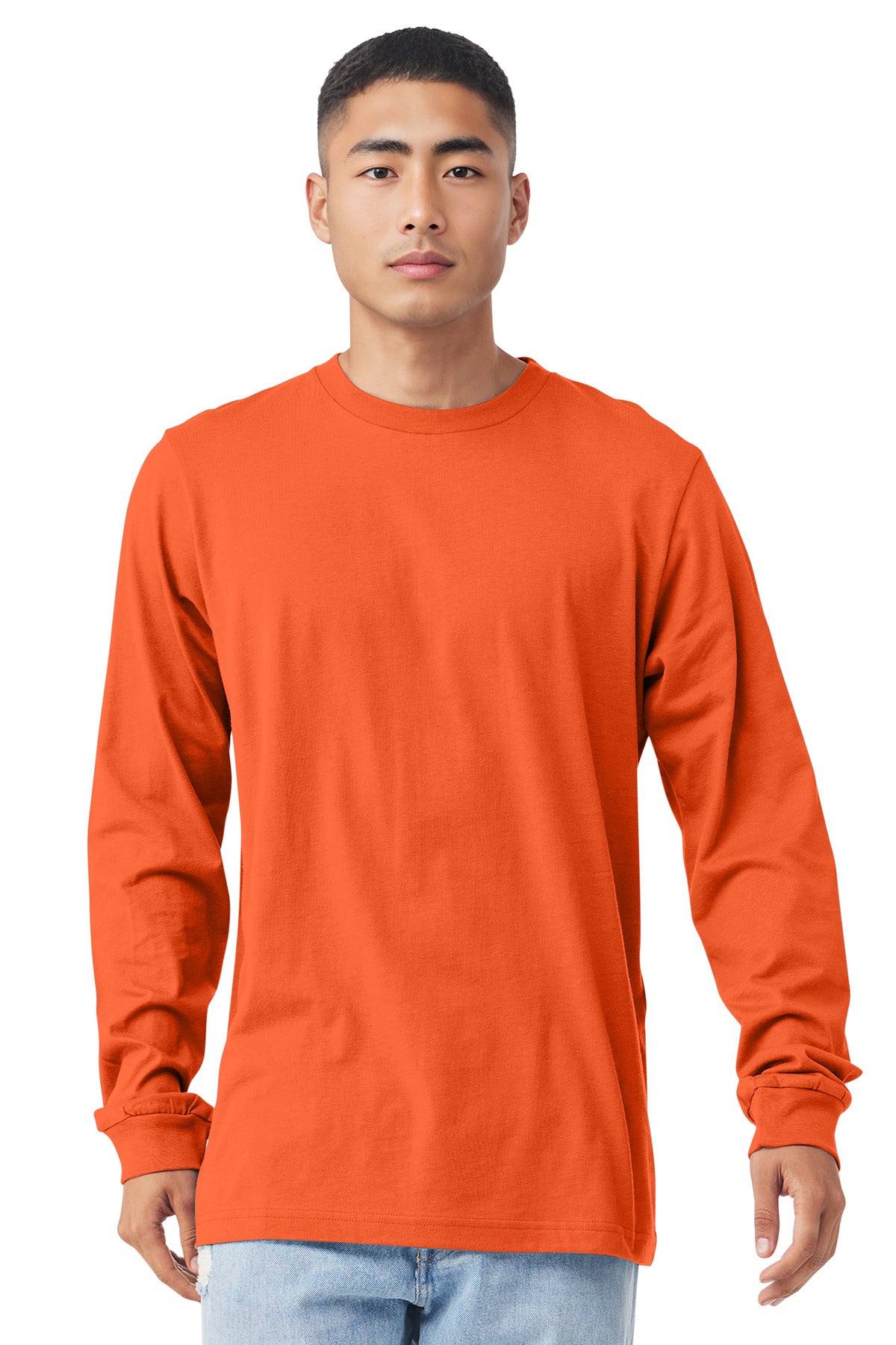 Custom Embroidery or DTF Print - BELLA+CANVAS  ®  Unisex Jersey Long Sleeve Tee. BC3501