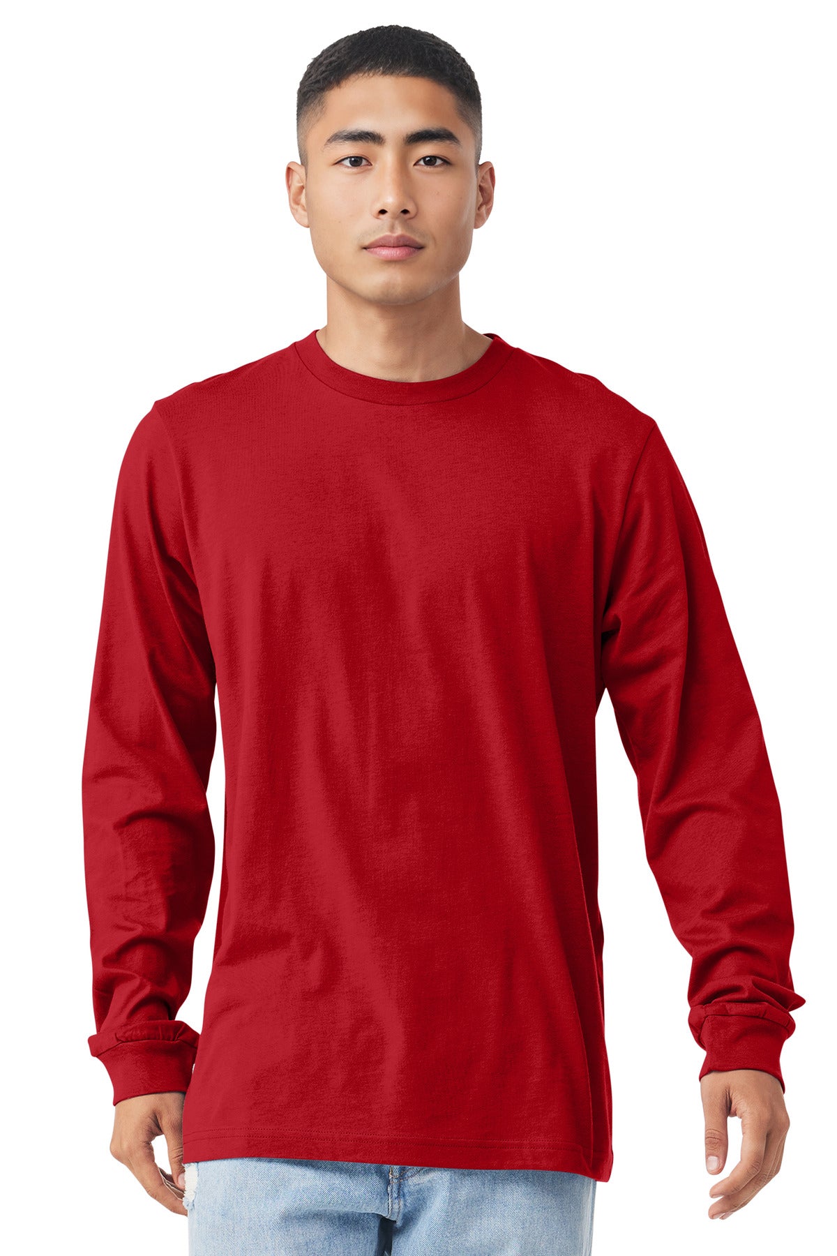 Custom Embroidery or DTF Print - BELLA+CANVAS  ®  Unisex Jersey Long Sleeve Tee. BC3501
