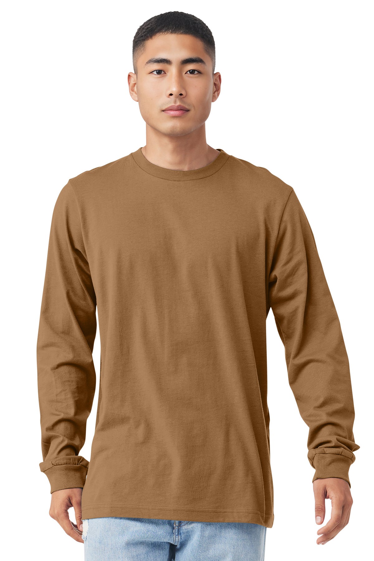 Custom Embroidery or DTF Print - BELLA+CANVAS  ®  Unisex Jersey Long Sleeve Tee. BC3501