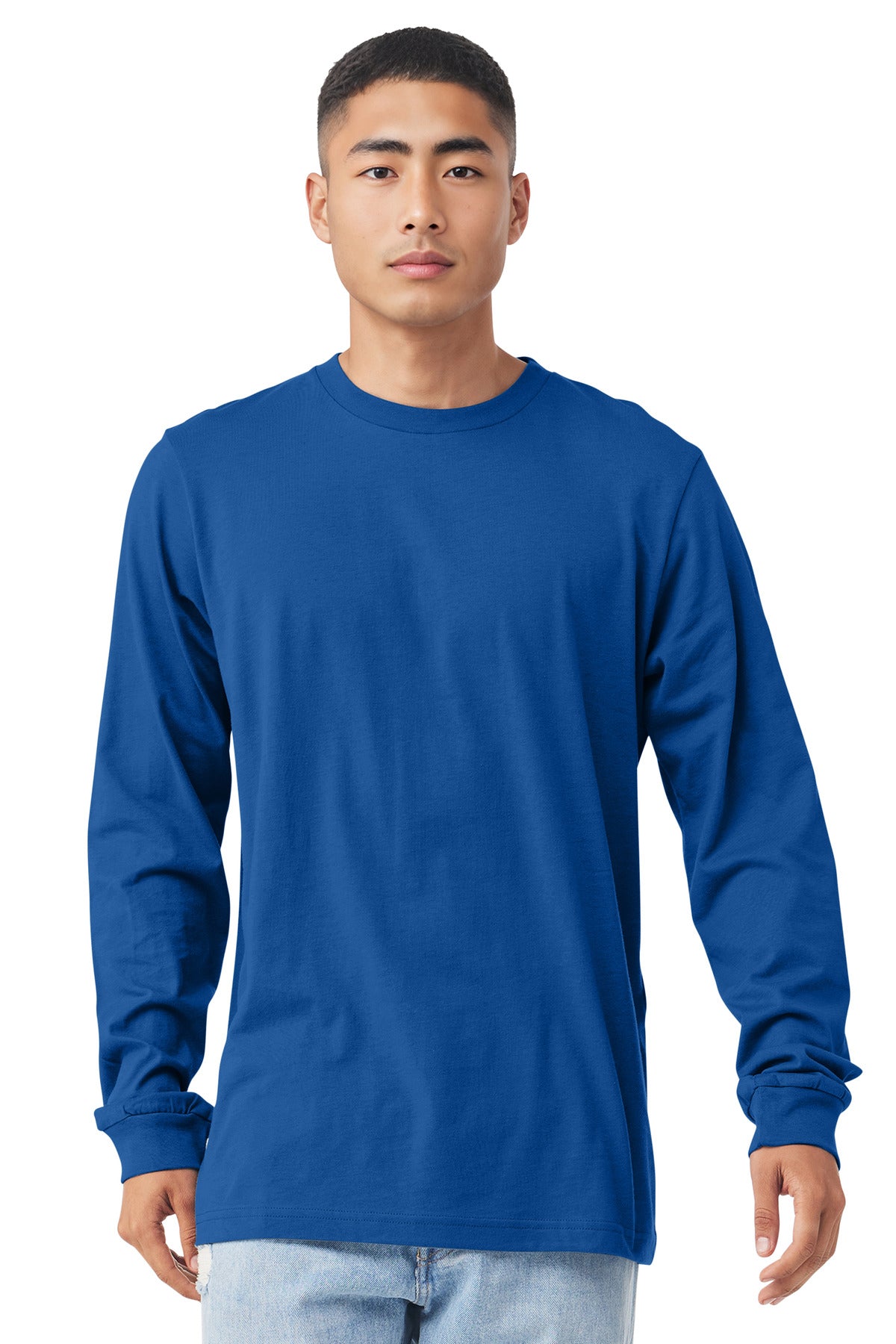 Custom Embroidery or DTF Print - BELLA+CANVAS  ®  Unisex Jersey Long Sleeve Tee. BC3501