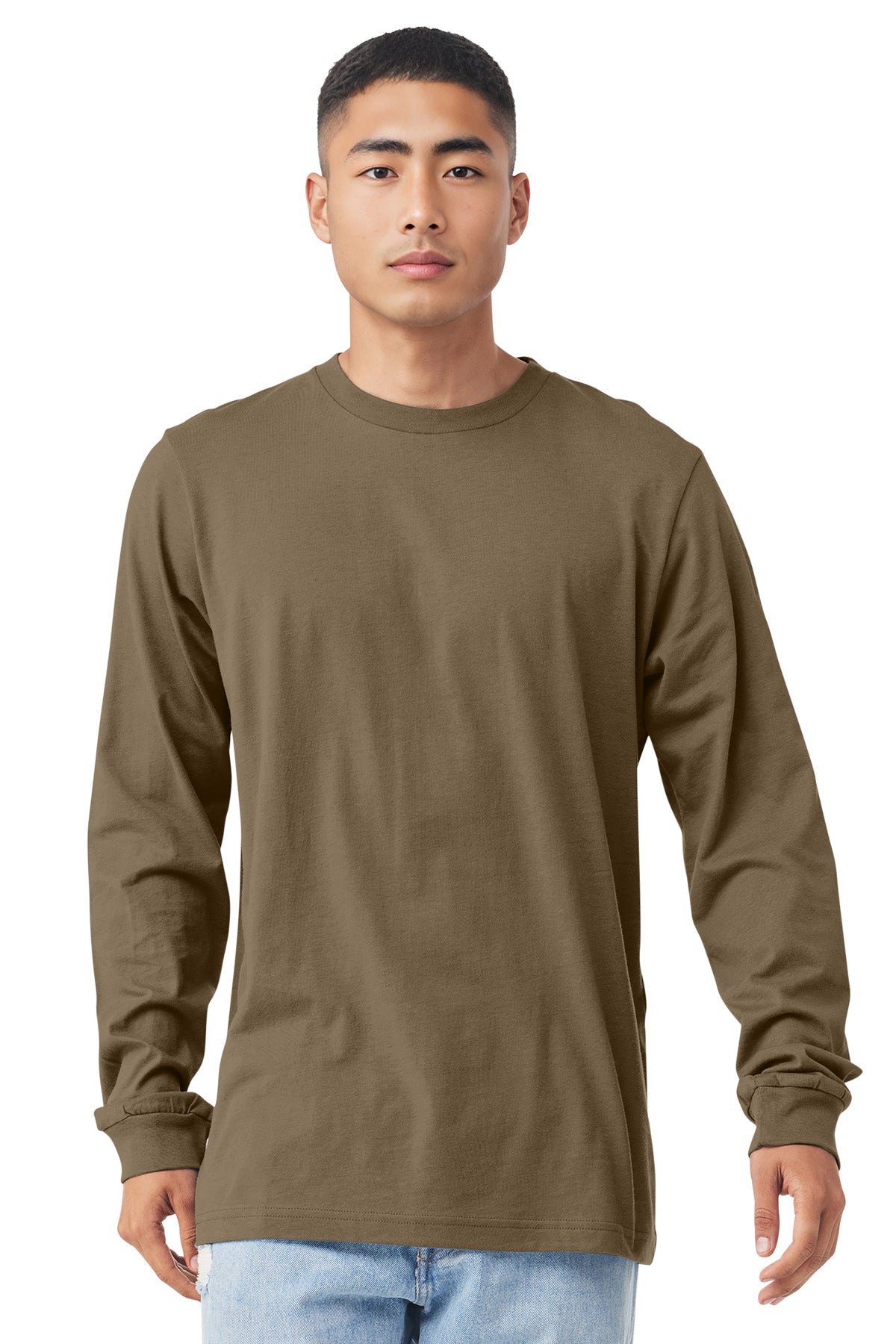 Custom Embroidery or DTF Print - BELLA+CANVAS  ®  Unisex Jersey Long Sleeve Tee. BC3501