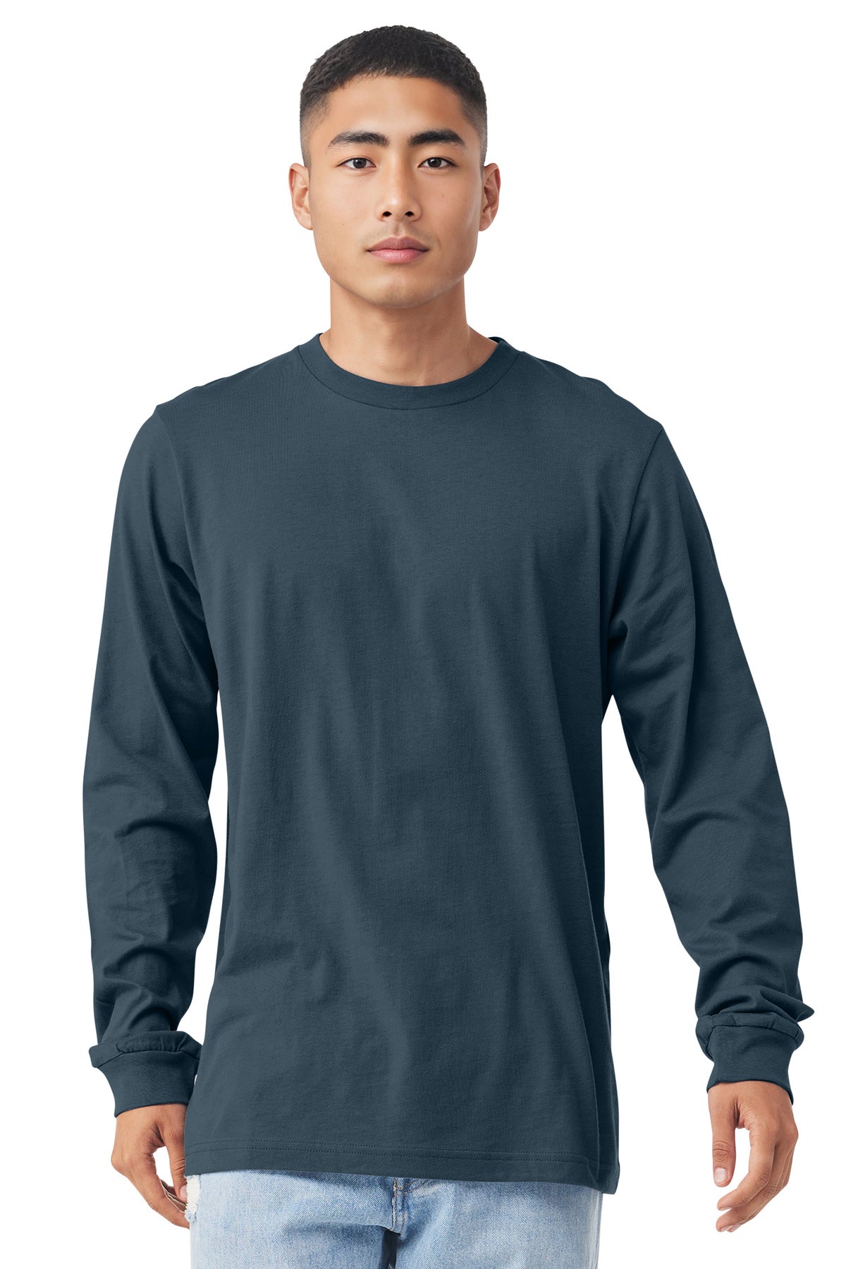 Custom Embroidery or DTF Print - BELLA+CANVAS  ®  Unisex Jersey Long Sleeve Tee. BC3501