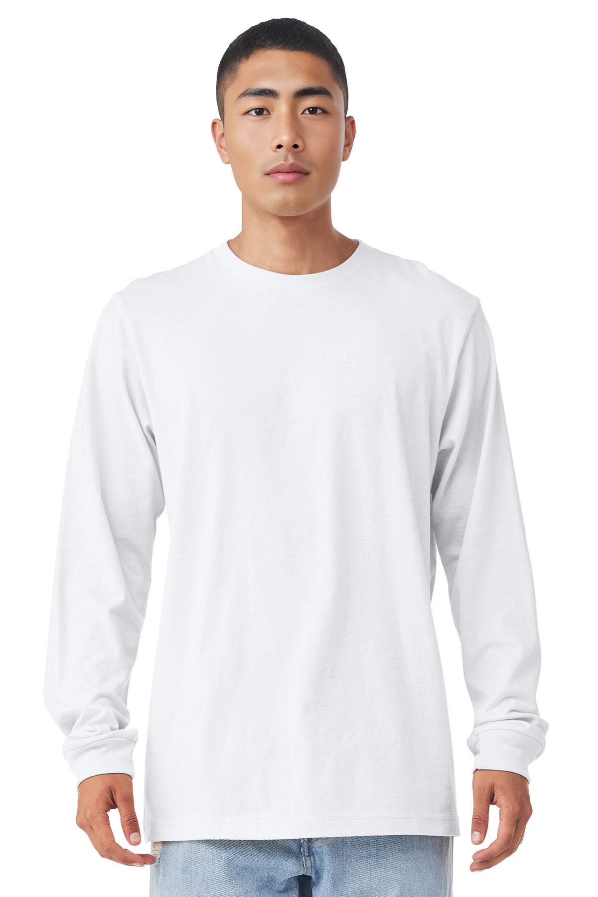 Custom Embroidery or DTF Print - BELLA+CANVAS  ®  Unisex Jersey Long Sleeve Tee. BC3501