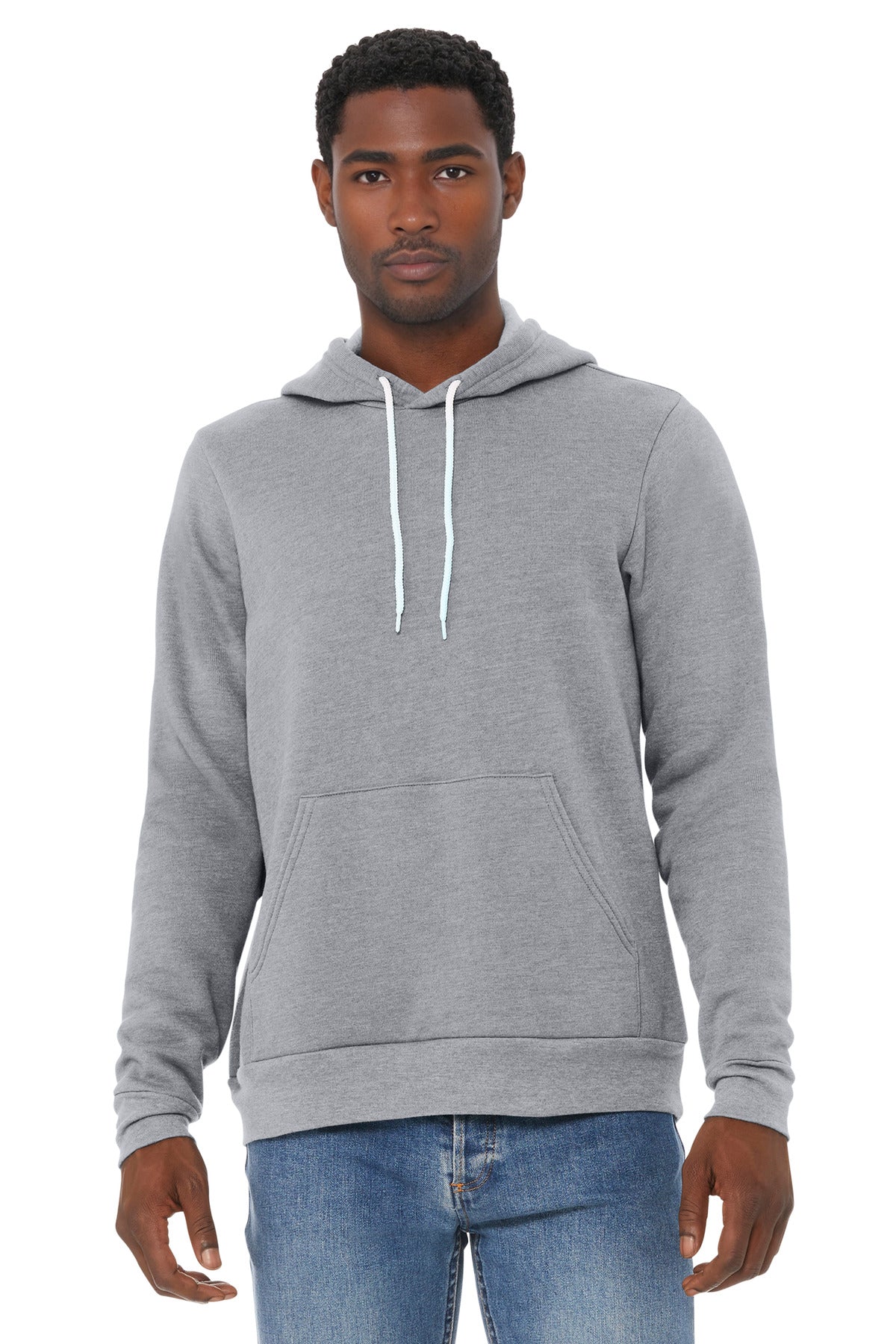 Custom Embroidery or DTF Print - BELLA+CANVAS  ®  Unisex Sponge Fleece Pullover Hoodie. BC3719