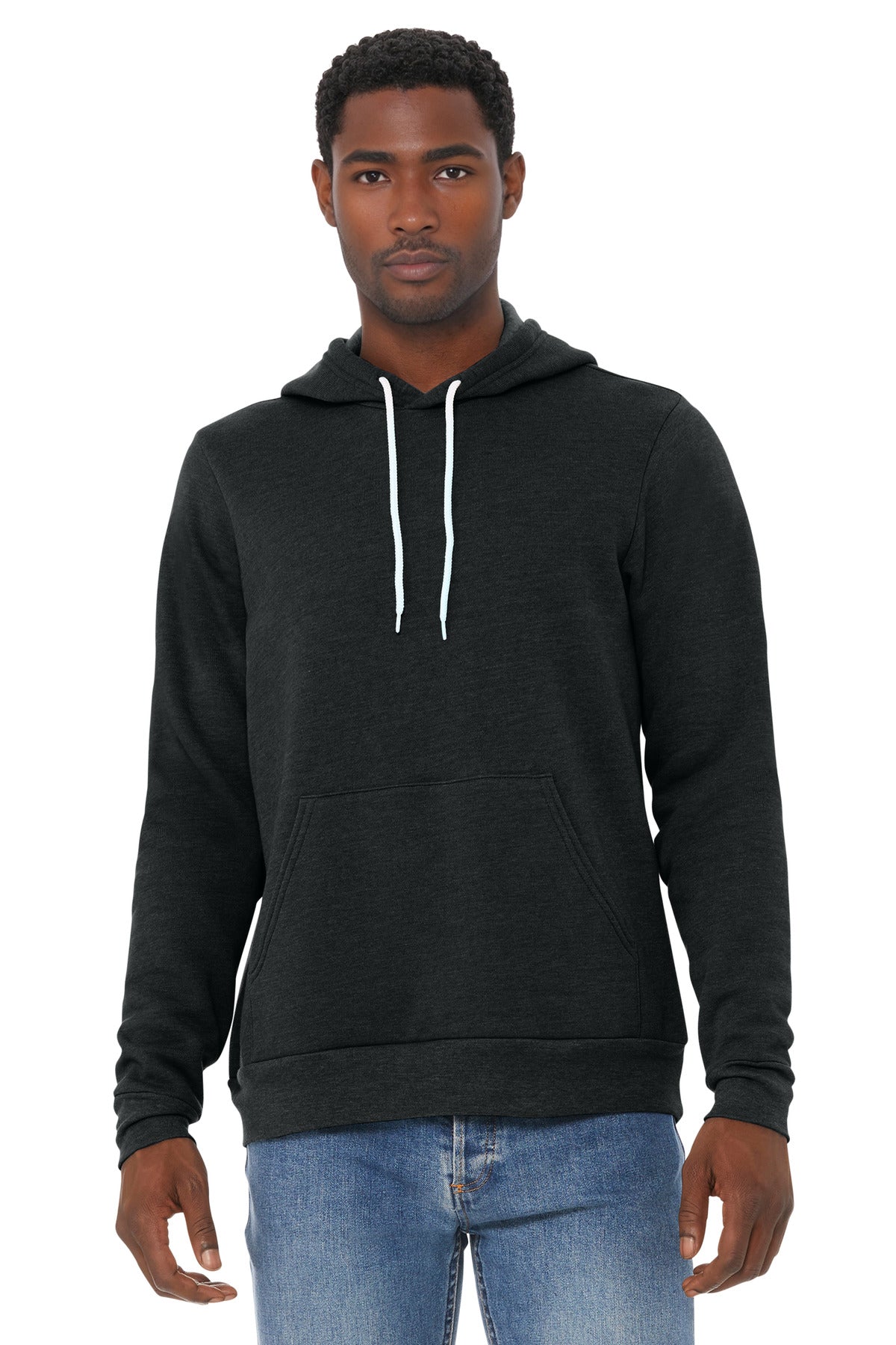Custom Embroidery or DTF Print - BELLA+CANVAS  ®  Unisex Sponge Fleece Pullover Hoodie. BC3719