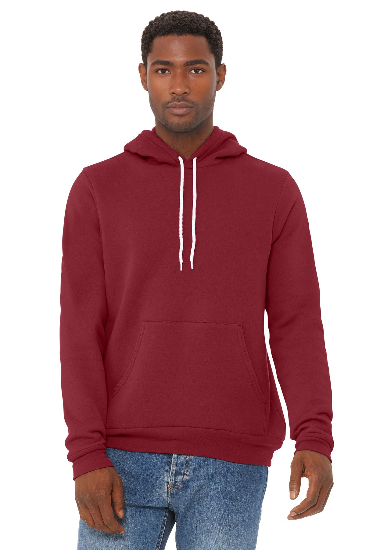 Custom Embroidery or DTF Print - BELLA+CANVAS  ®  Unisex Sponge Fleece Pullover Hoodie. BC3719