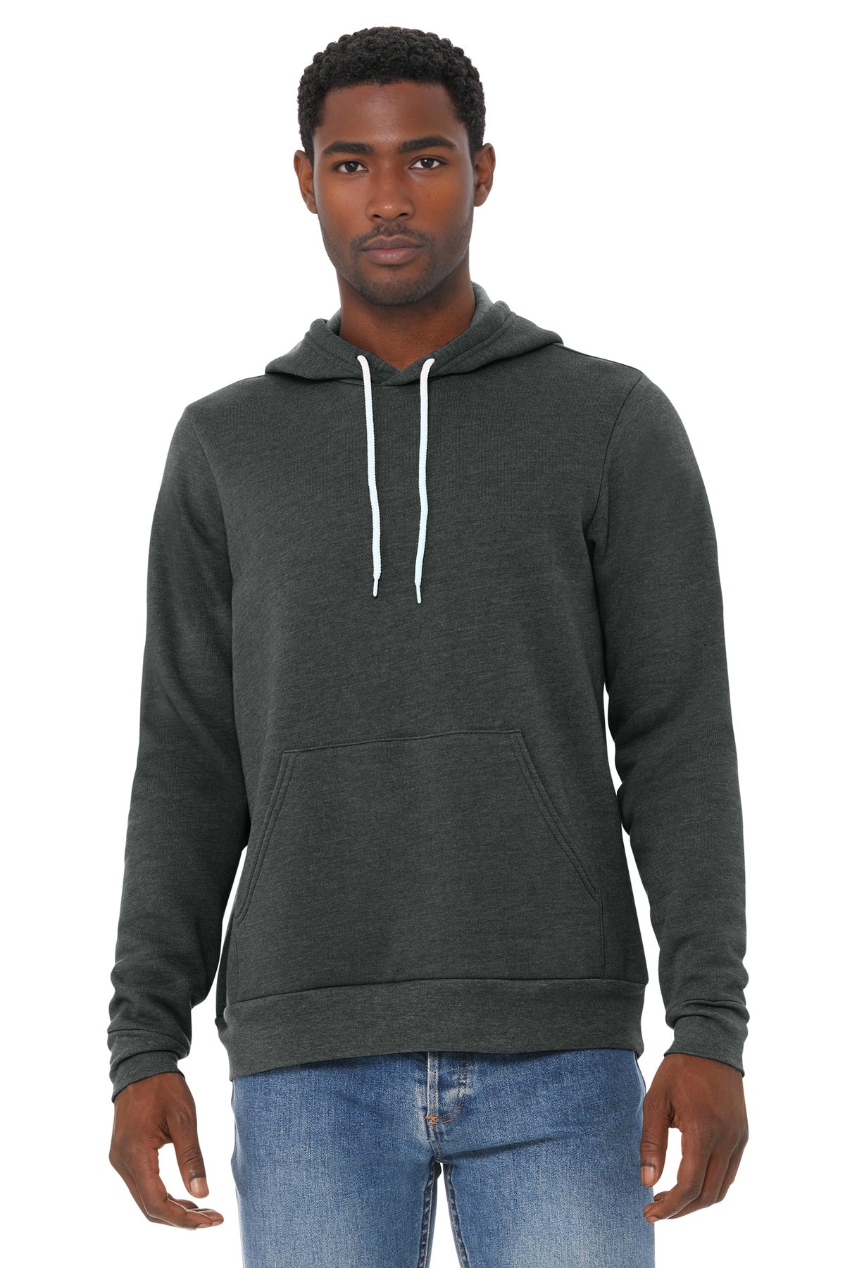 Custom Embroidery or DTF Print - BELLA+CANVAS  ®  Unisex Sponge Fleece Pullover Hoodie. BC3719
