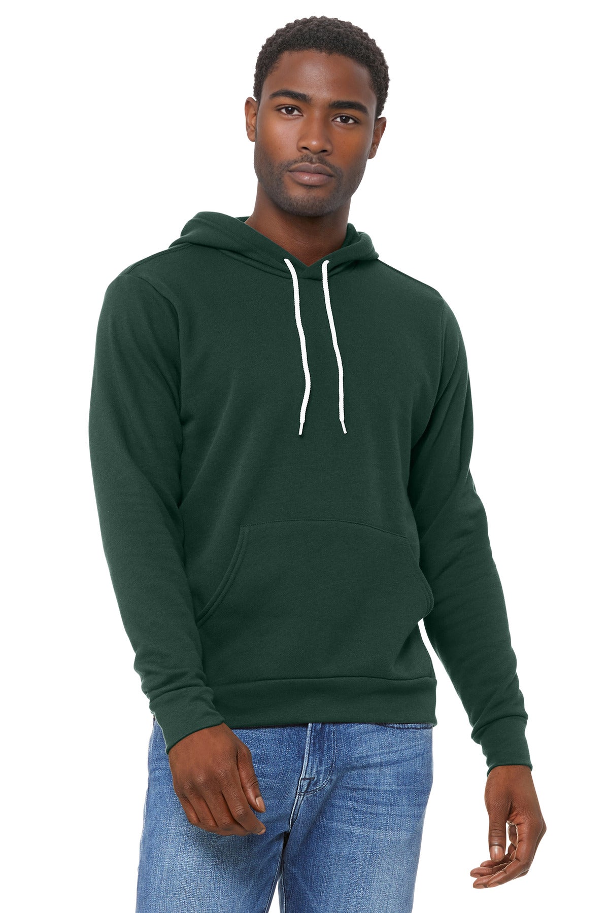Custom Embroidery or DTF Print - BELLA+CANVAS  ®  Unisex Sponge Fleece Pullover Hoodie. BC3719