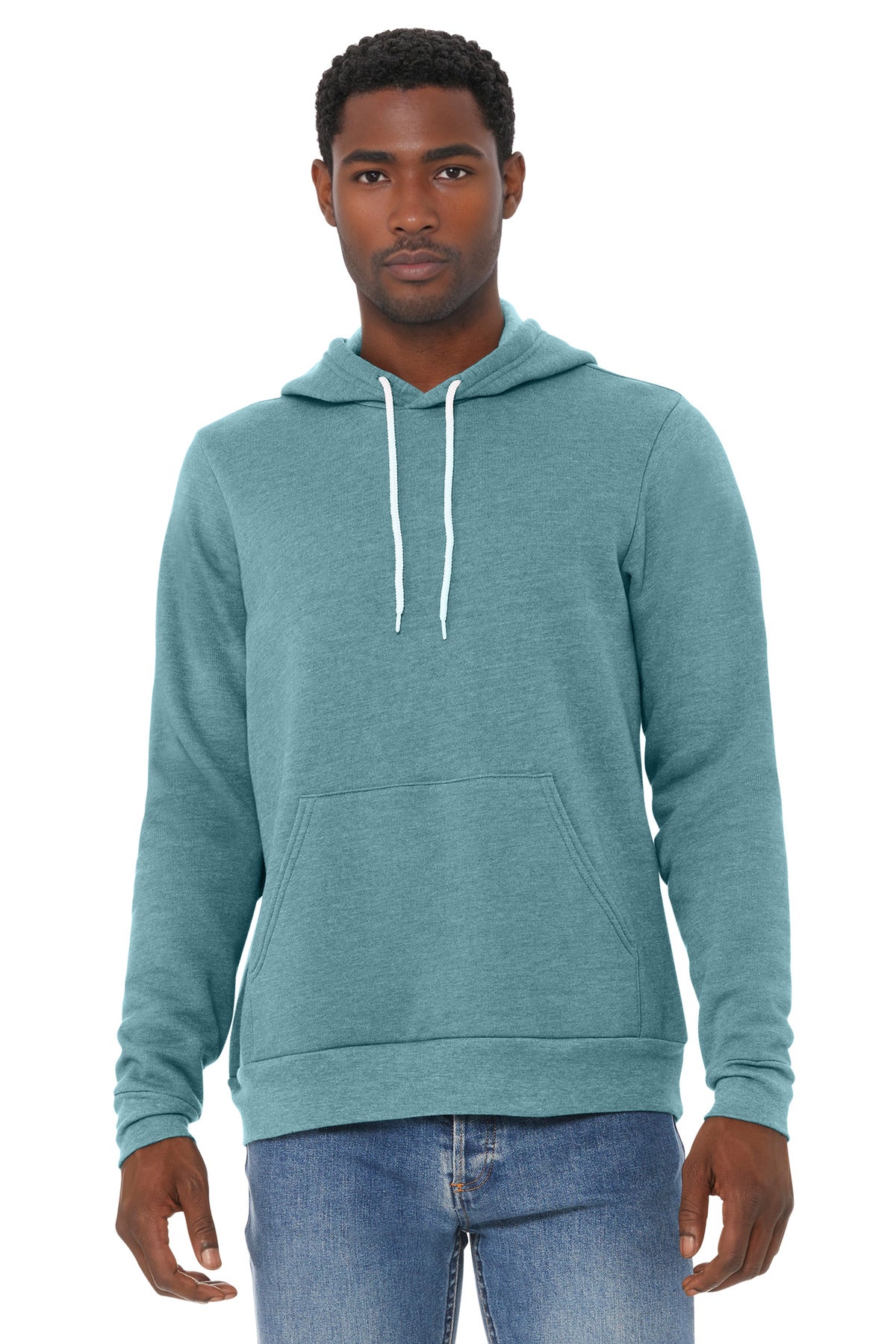 Custom Embroidery or DTF Print - BELLA+CANVAS  ®  Unisex Sponge Fleece Pullover Hoodie. BC3719