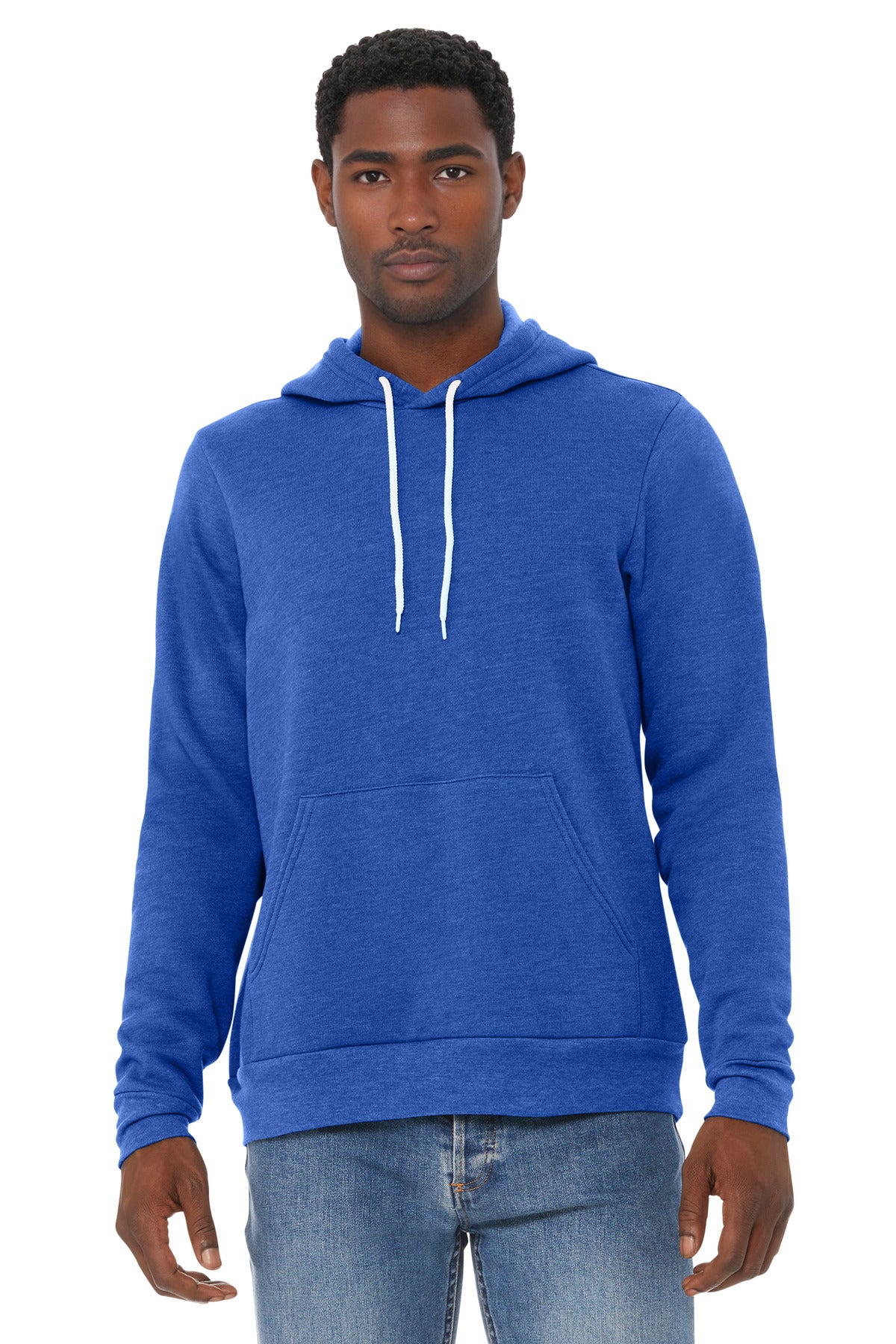 Custom Embroidery or DTF Print - BELLA+CANVAS  ®  Unisex Sponge Fleece Pullover Hoodie. BC3719