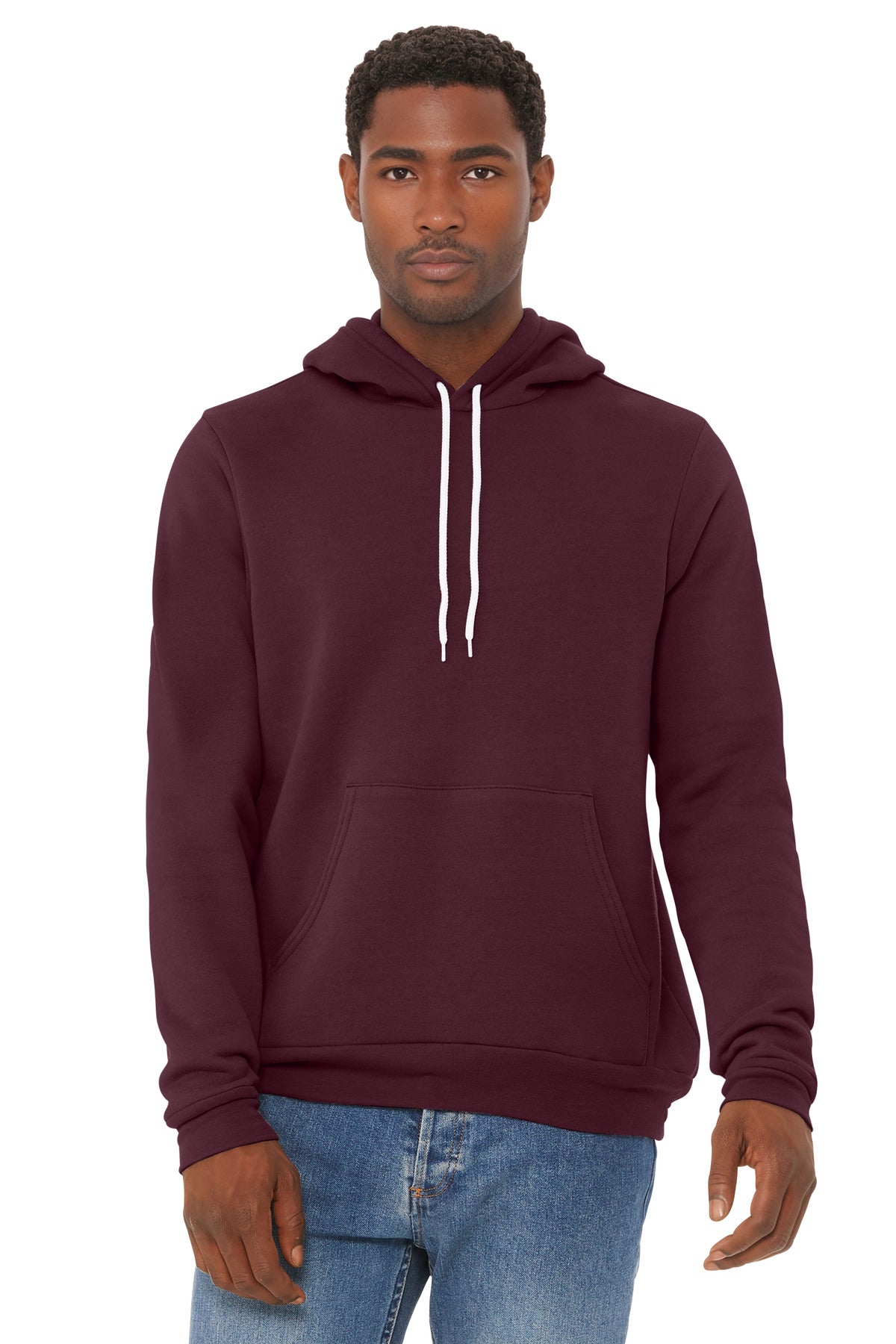 Custom Embroidery or DTF Print - BELLA+CANVAS  ®  Unisex Sponge Fleece Pullover Hoodie. BC3719