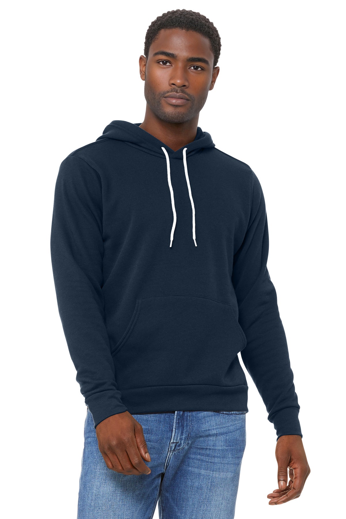 Custom Embroidery or DTF Print - BELLA+CANVAS  ®  Unisex Sponge Fleece Pullover Hoodie. BC3719
