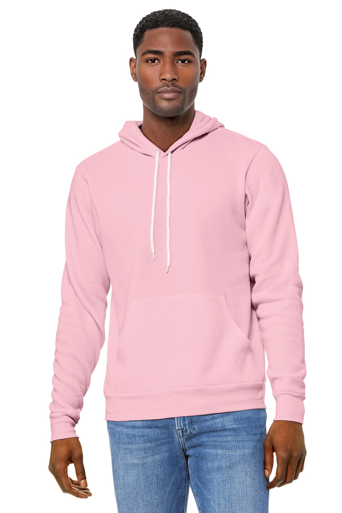 Custom Embroidery or DTF Print - BELLA+CANVAS  ®  Unisex Sponge Fleece Pullover Hoodie. BC3719