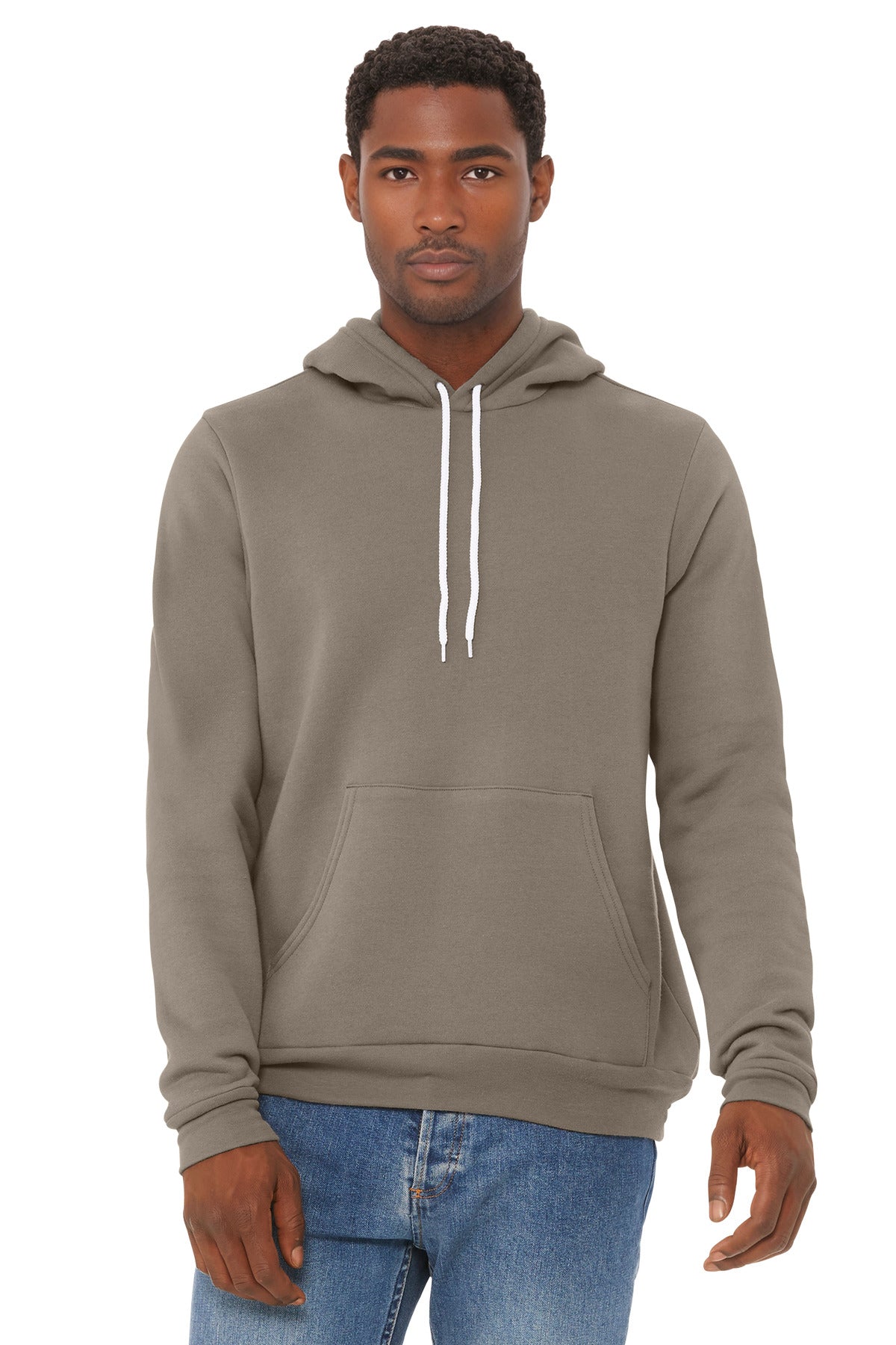 Custom Embroidery or DTF Print - BELLA+CANVAS  ®  Unisex Sponge Fleece Pullover Hoodie. BC3719