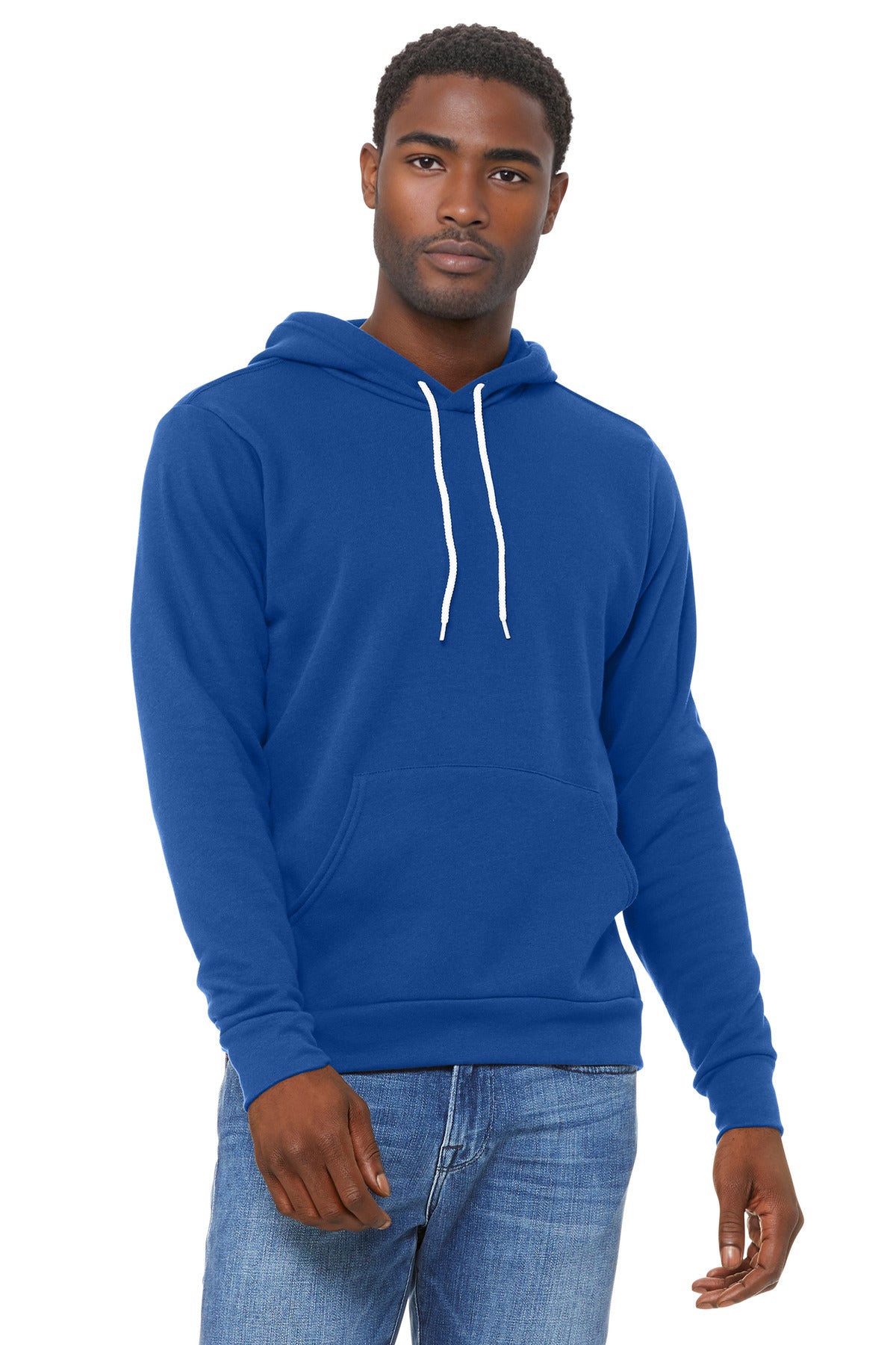 Custom Embroidery or DTF Print - BELLA+CANVAS  ®  Unisex Sponge Fleece Pullover Hoodie. BC3719