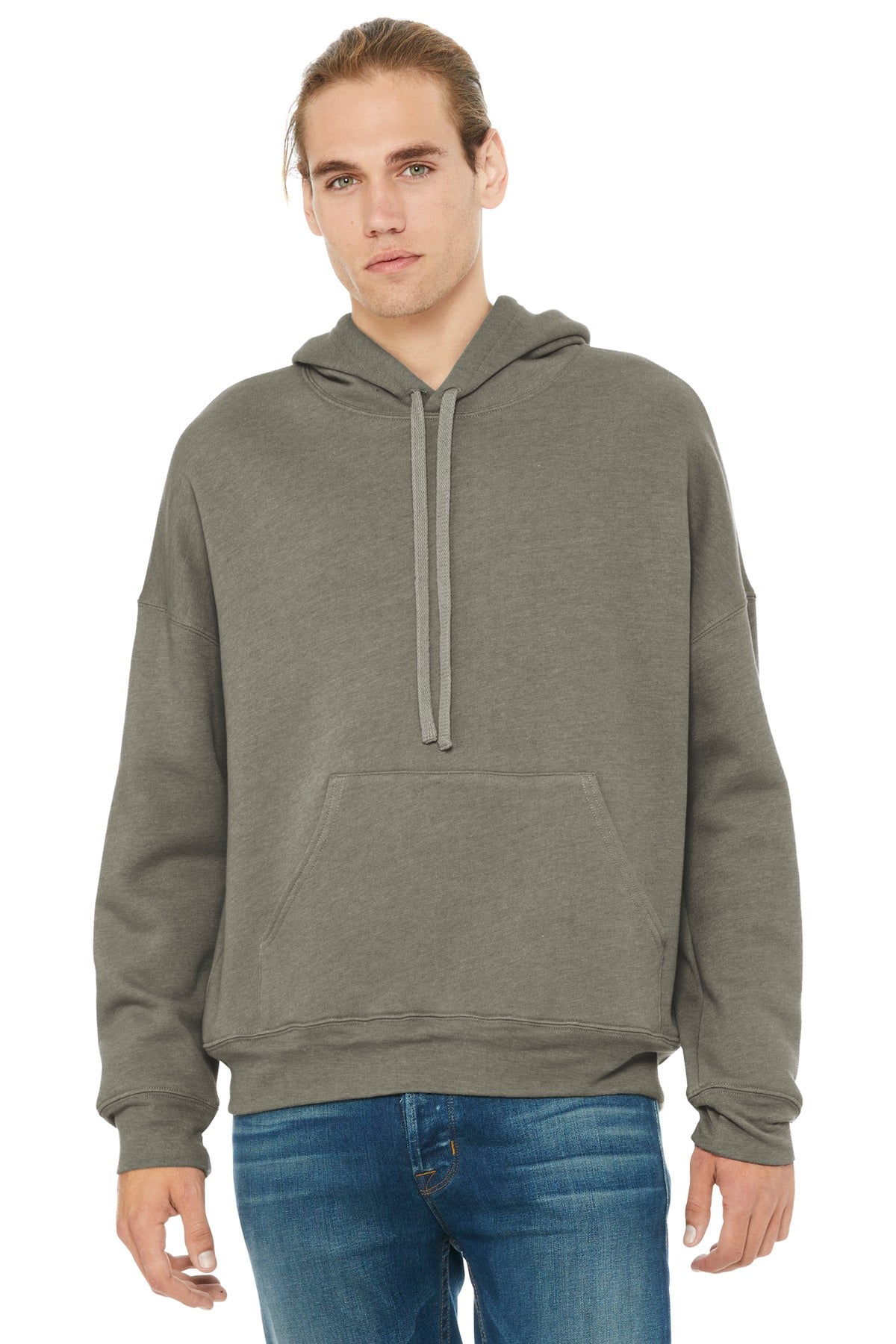 Custom Embroidery or DTF Print - BELLA+CANVAS  ®  Unisex Sponge Fleece Pullover DTM Hoodie. BC3729