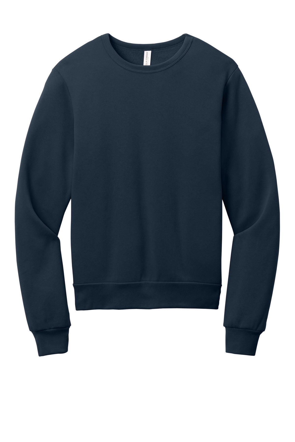 Custom Embroidery or DTF Print - BELLA+CANVAS ®  Unisex Sponge Fleece Classic Crewneck Sweatshirt BC3911