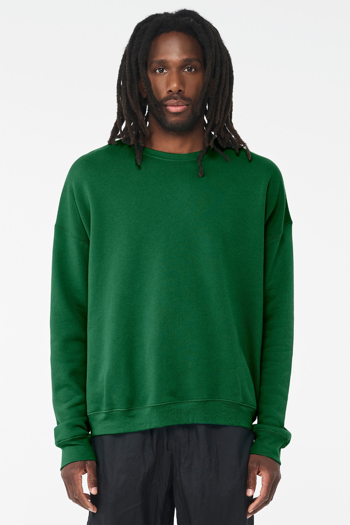 Custom Embroidery or DTF Print - BELLA+CANVAS  ®  Unisex Sponge Fleece Drop Shoulder Sweatshirt. BC3945