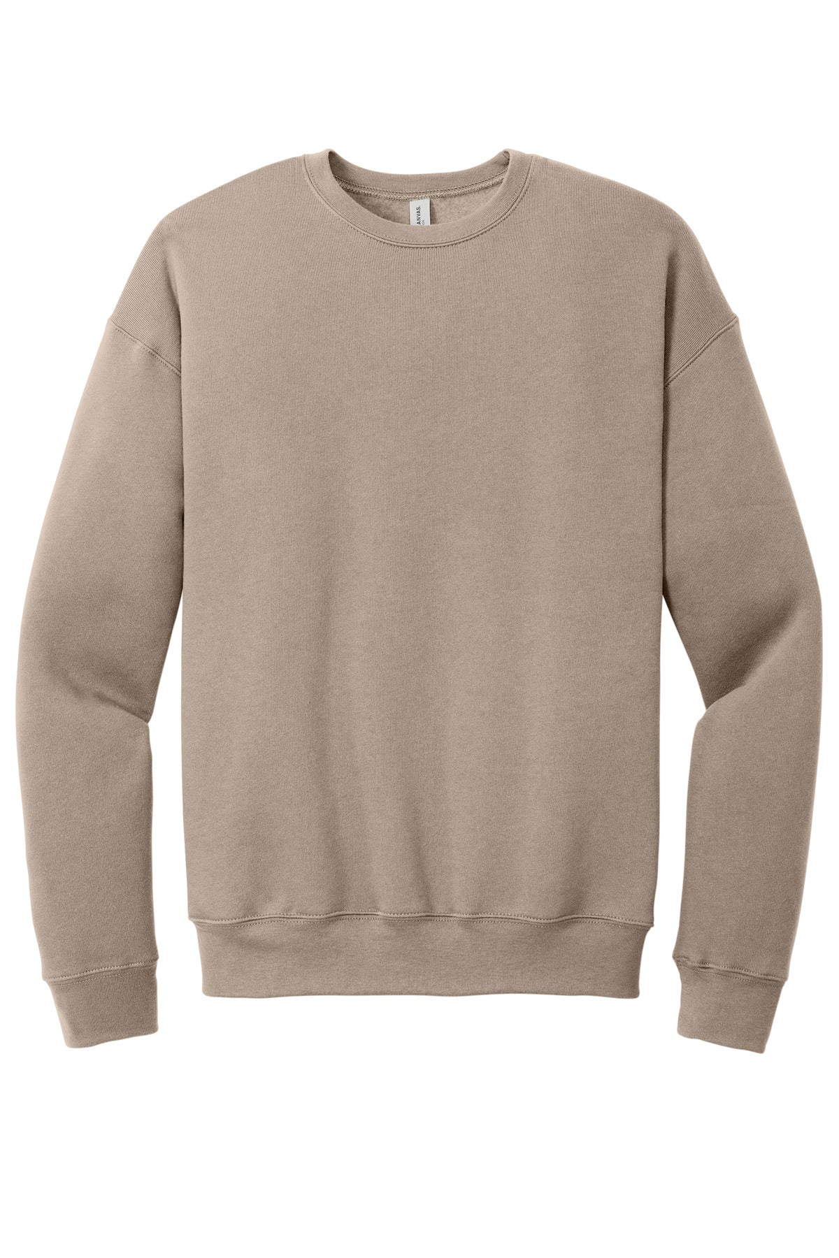 Custom Embroidery or DTF Print - BELLA+CANVAS  ®  Unisex Sponge Fleece Drop Shoulder Sweatshirt. BC3945