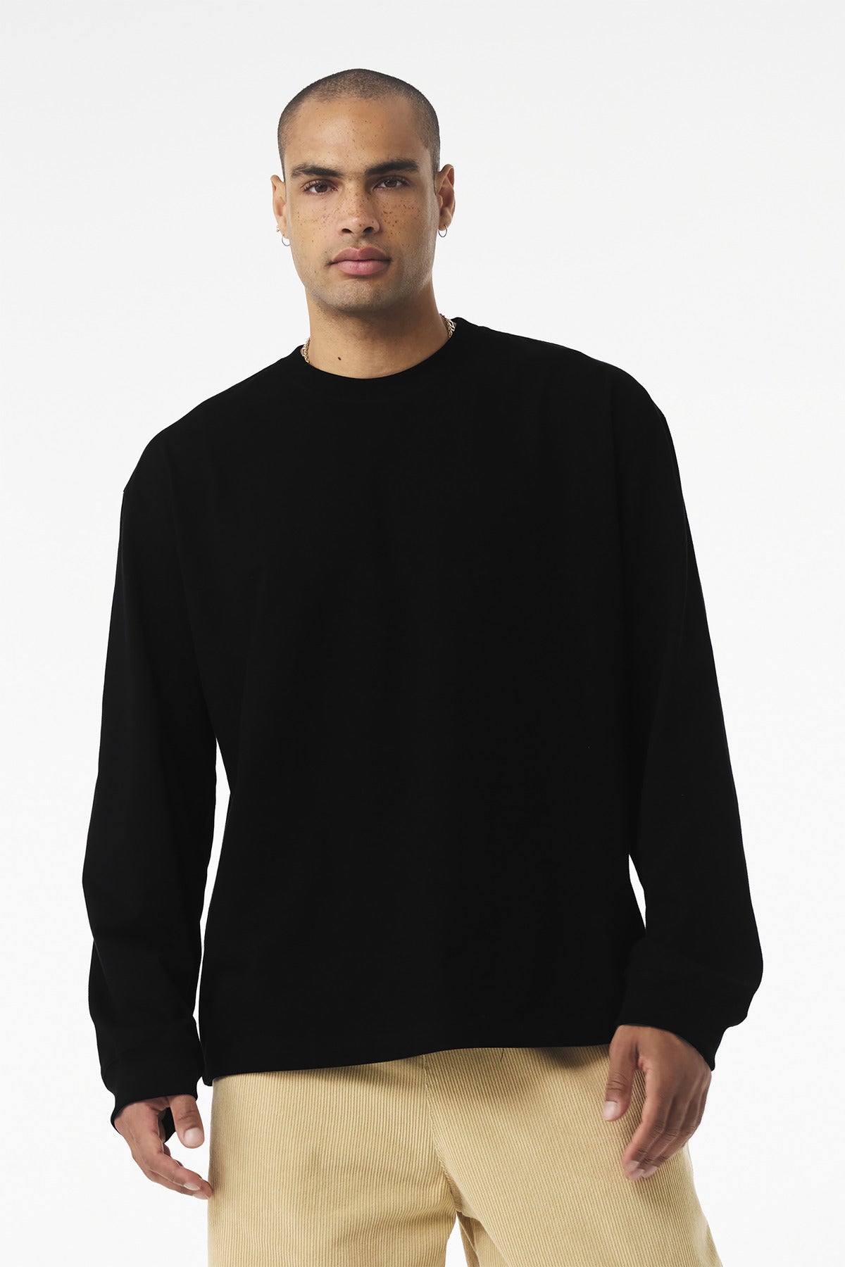Custom Embroidery or DTF Print - BELLA+CANVAS ®  Unisex 7.5-Ounce Heavyweight Long Sleeve Tee BC4651