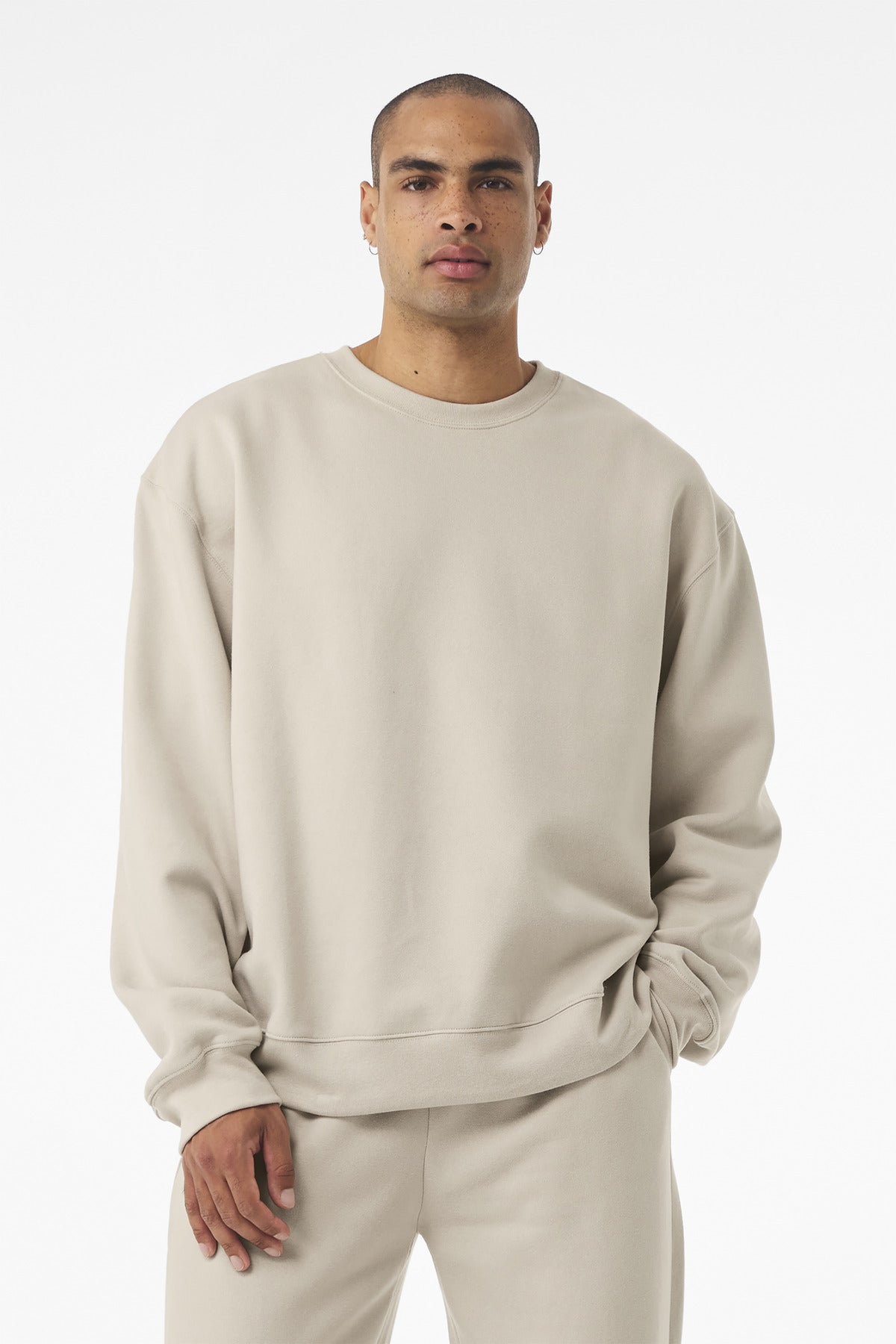 Custom Embroidery or DTF Print - BELLA+CANVAS ®  Unisex 10-Ounce Heavyweight Crewneck Sweatshirt BC4711