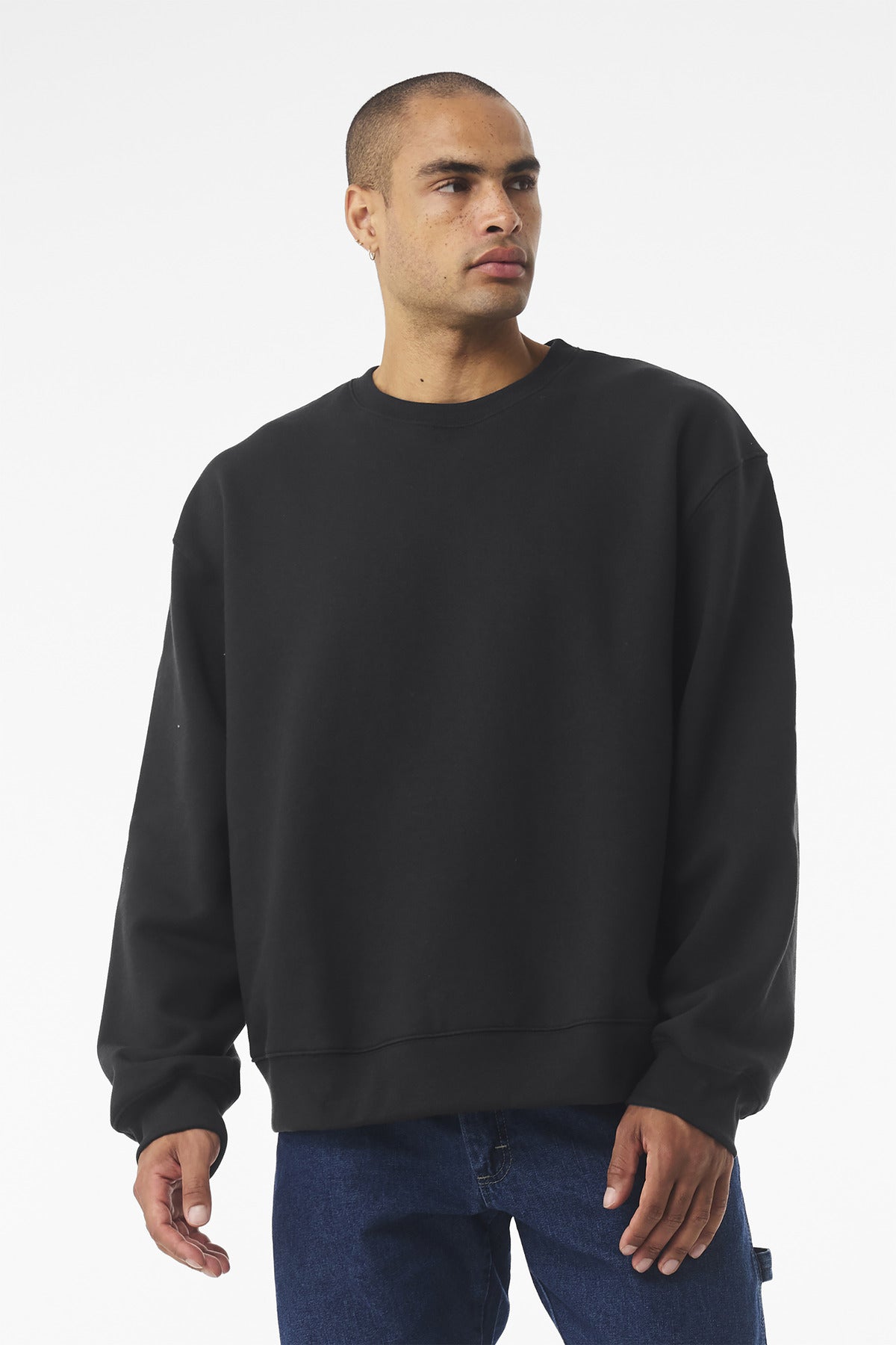 Custom Embroidery or DTF Print - BELLA+CANVAS ®  Unisex 10-Ounce Heavyweight Crewneck Sweatshirt BC4711