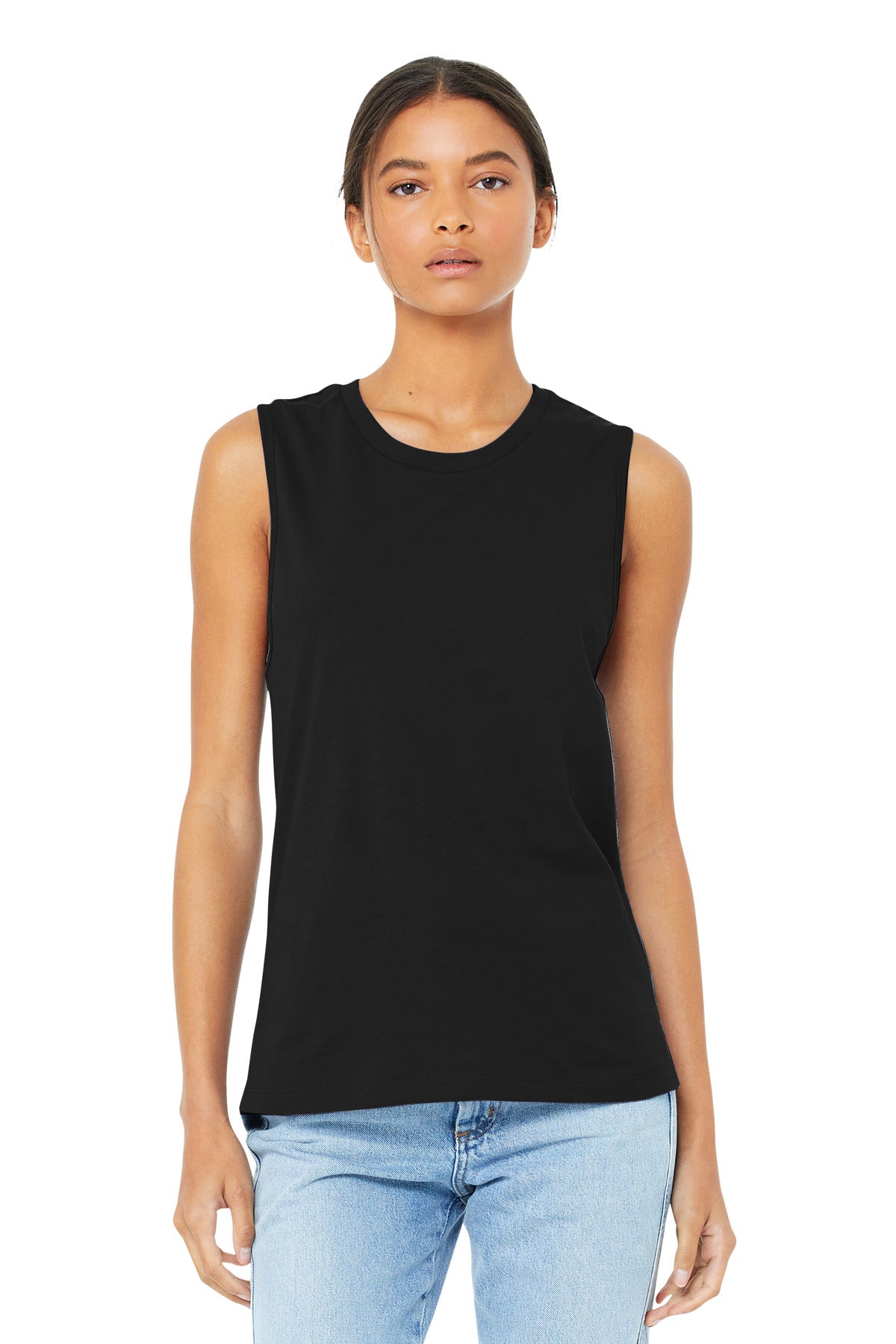 Custom Embroidery or DTF Print - BELLA+CANVAS  ®  Women's Jersey Muscle Tank. BC6003