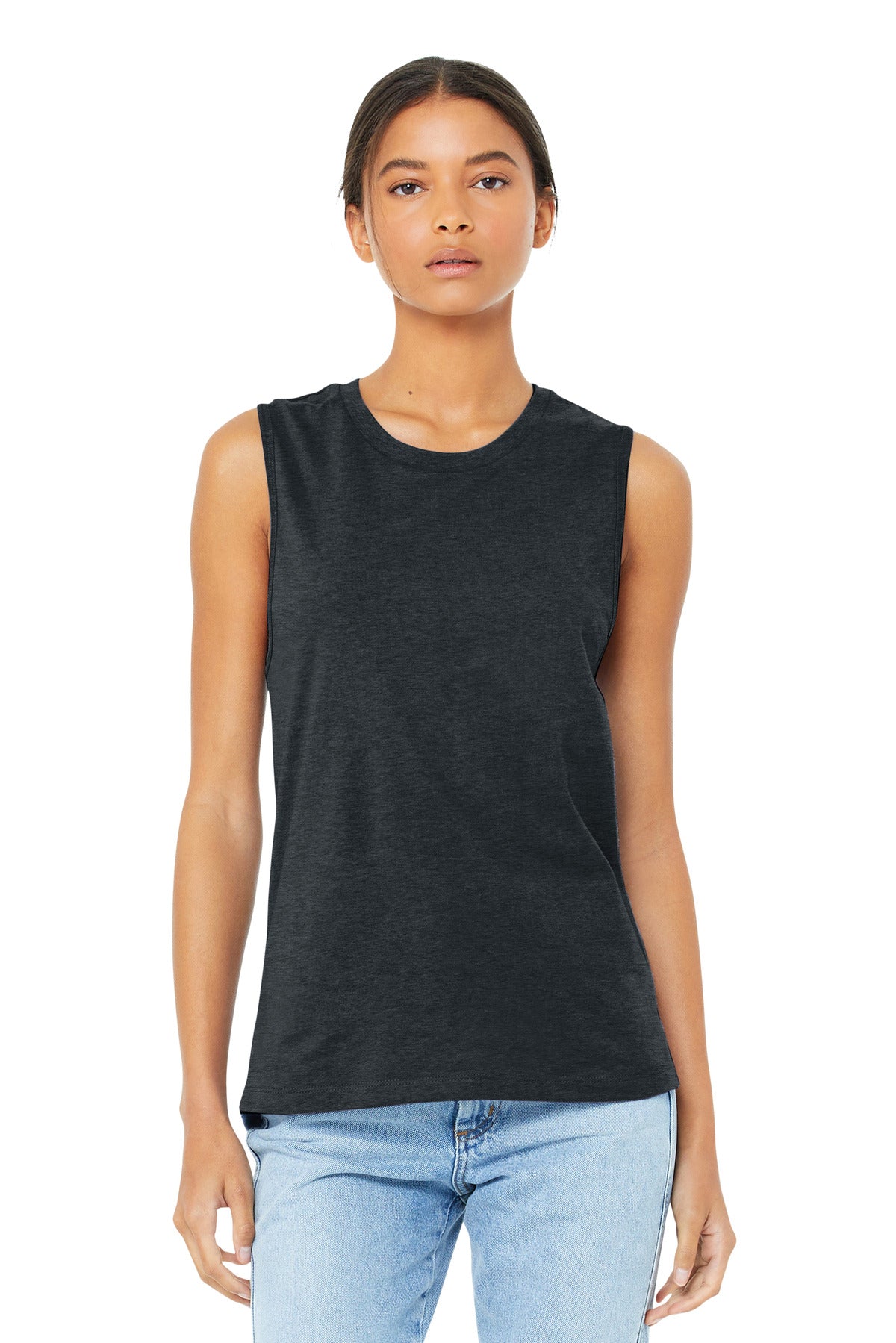 Custom Embroidery or DTF Print - BELLA+CANVAS  ®  Women's Jersey Muscle Tank. BC6003