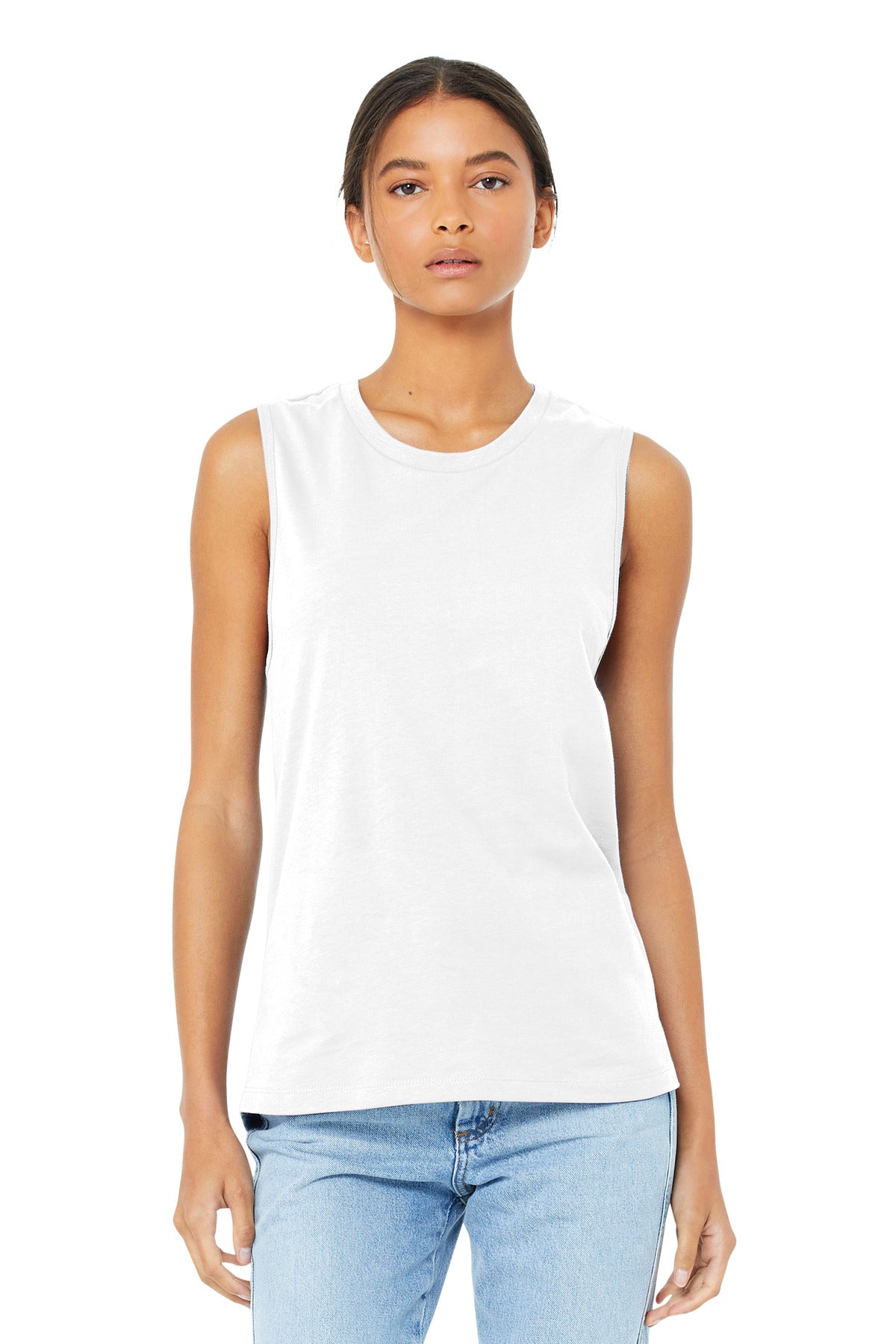 Custom Embroidery or DTF Print - BELLA+CANVAS  ®  Women's Jersey Muscle Tank. BC6003