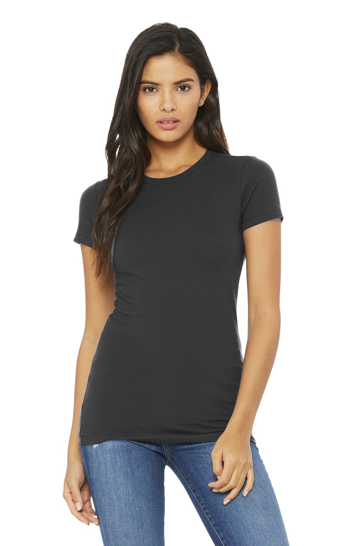 Custom Embroidery or DTF Print - BELLA+CANVAS  ®  Women's Slim Fit Tee. BC6004