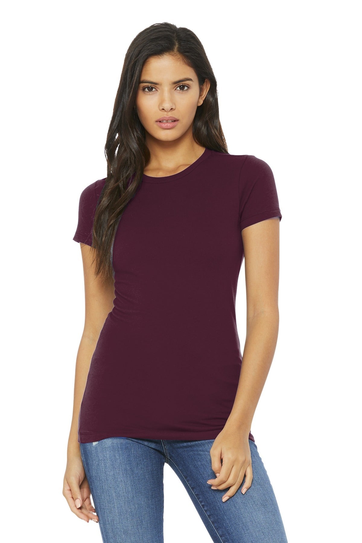Custom Embroidery or DTF Print - BELLA+CANVAS  ®  Women's Slim Fit Tee. BC6004