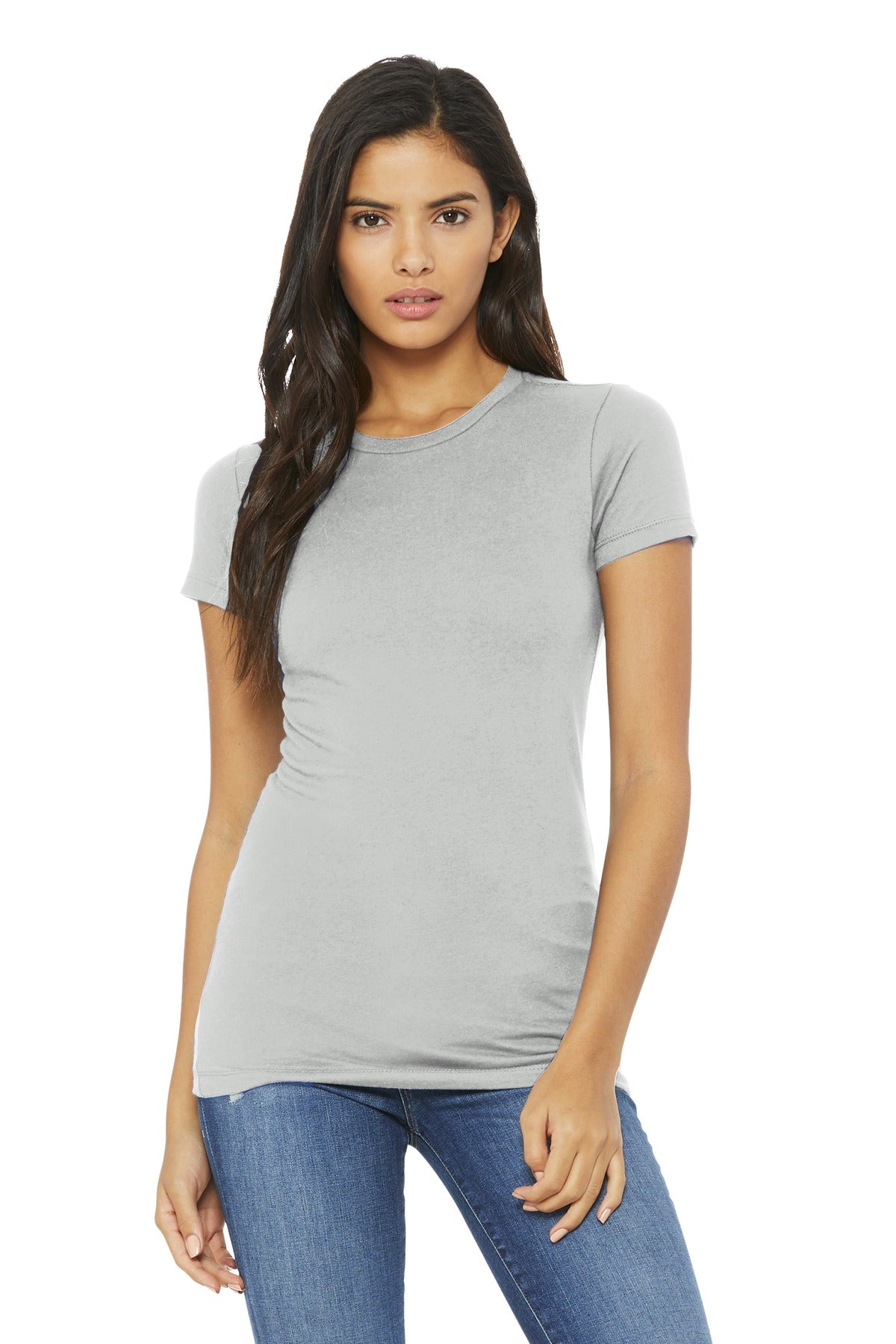 Custom Embroidery or DTF Print - BELLA+CANVAS  ®  Women's Slim Fit Tee. BC6004