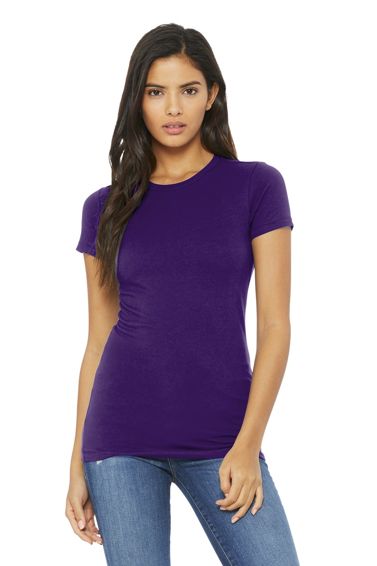 Custom Embroidery or DTF Print - BELLA+CANVAS  ®  Women's Slim Fit Tee. BC6004