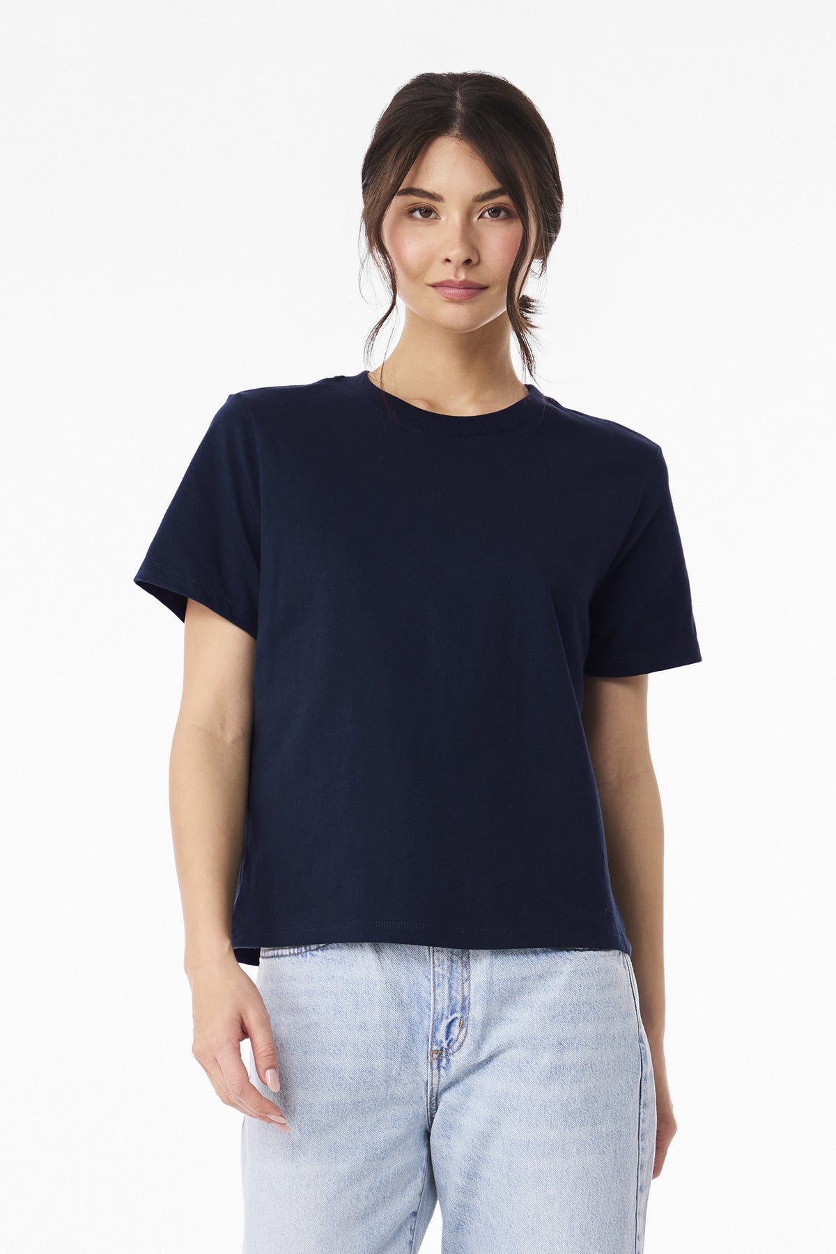 Custom Embroidery or DTF Print - BELLA+CANVAS ®  Women's 6-Ounce Heavyweight Tee BC6110