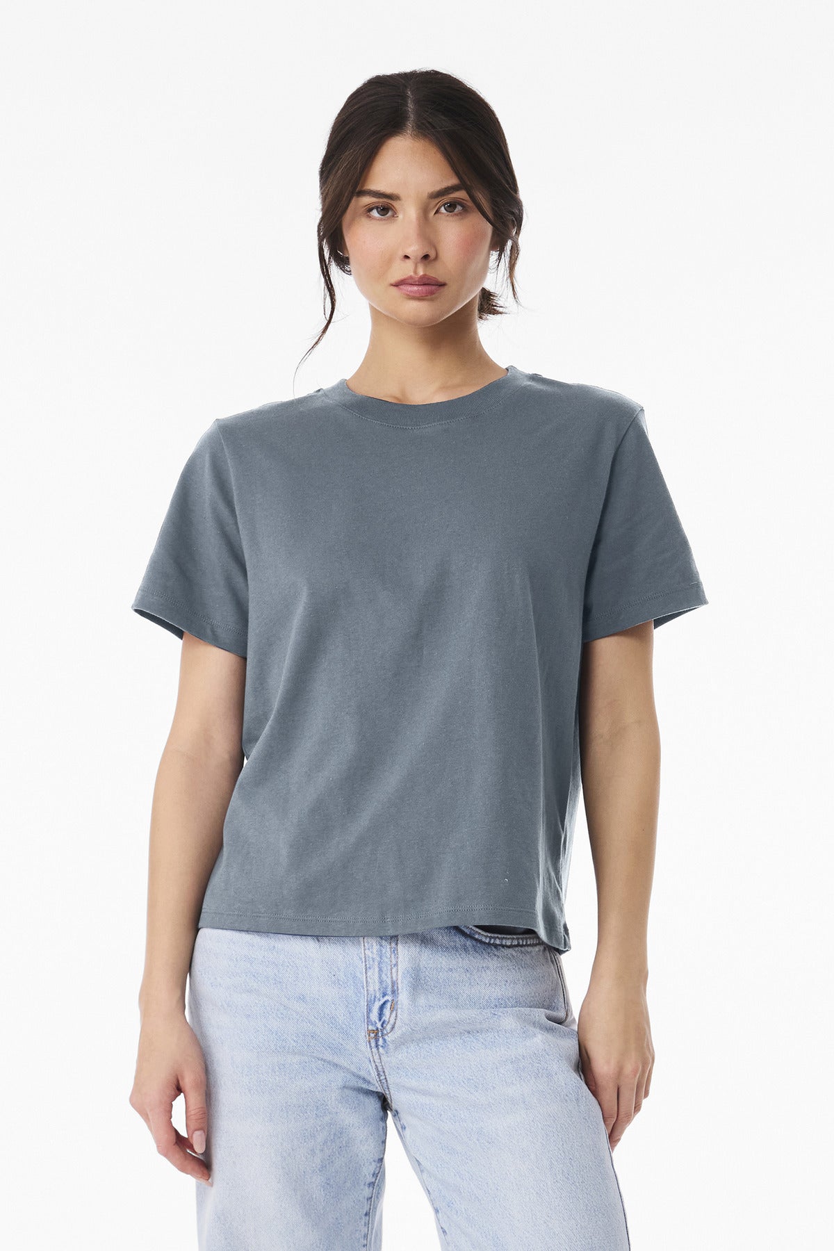 Custom Embroidery or DTF Print - BELLA+CANVAS ®  Women's 6-Ounce Heavyweight Tee BC6110