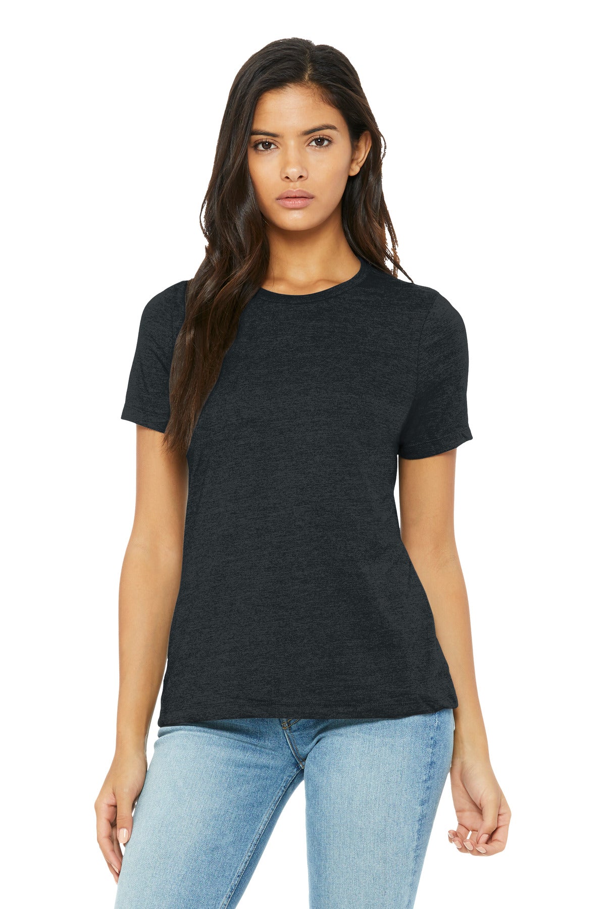 Custom Embroidery or DTF Print - BELLA+CANVAS ®  Women's Relaxed CVC Tee BC6400CVC