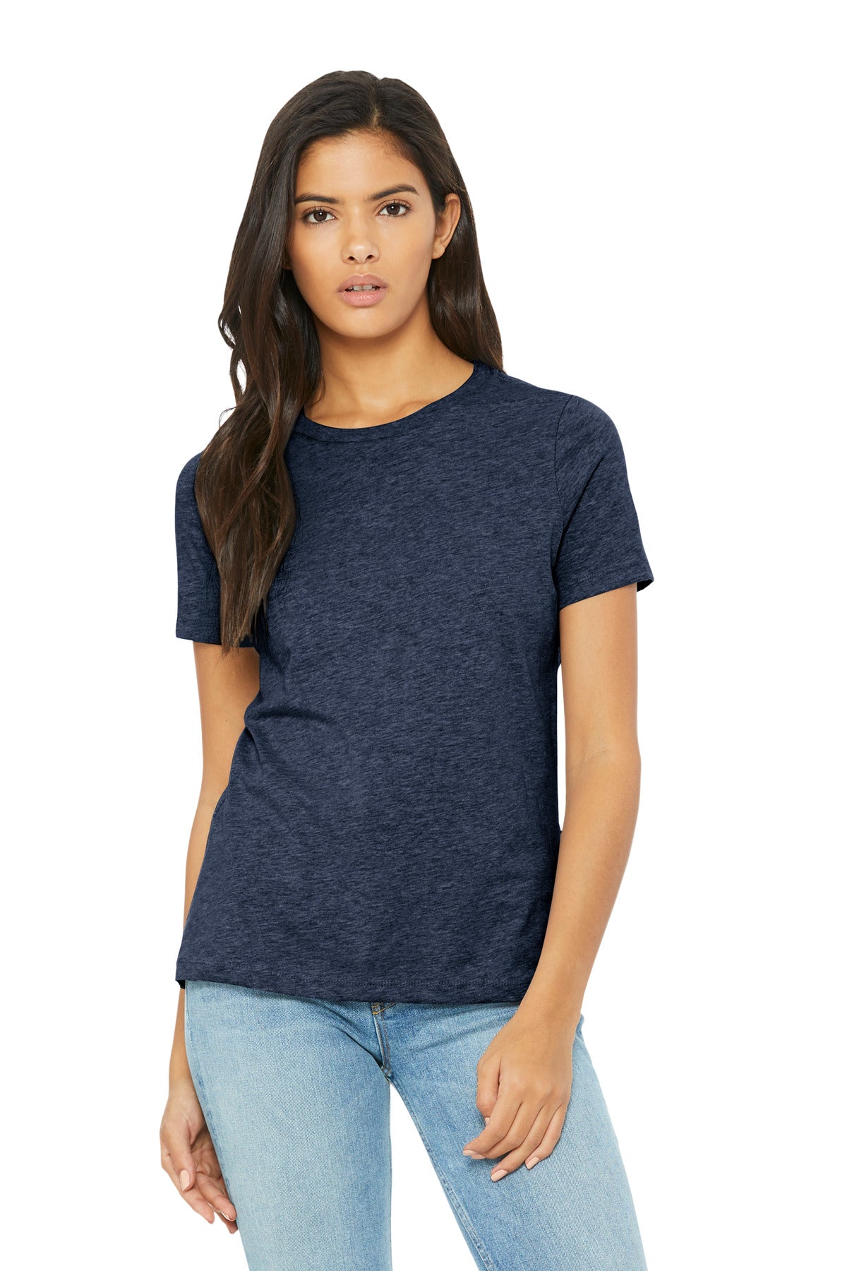 Custom Embroidery or DTF Print - BELLA+CANVAS ®  Women's Relaxed CVC Tee BC6400CVC