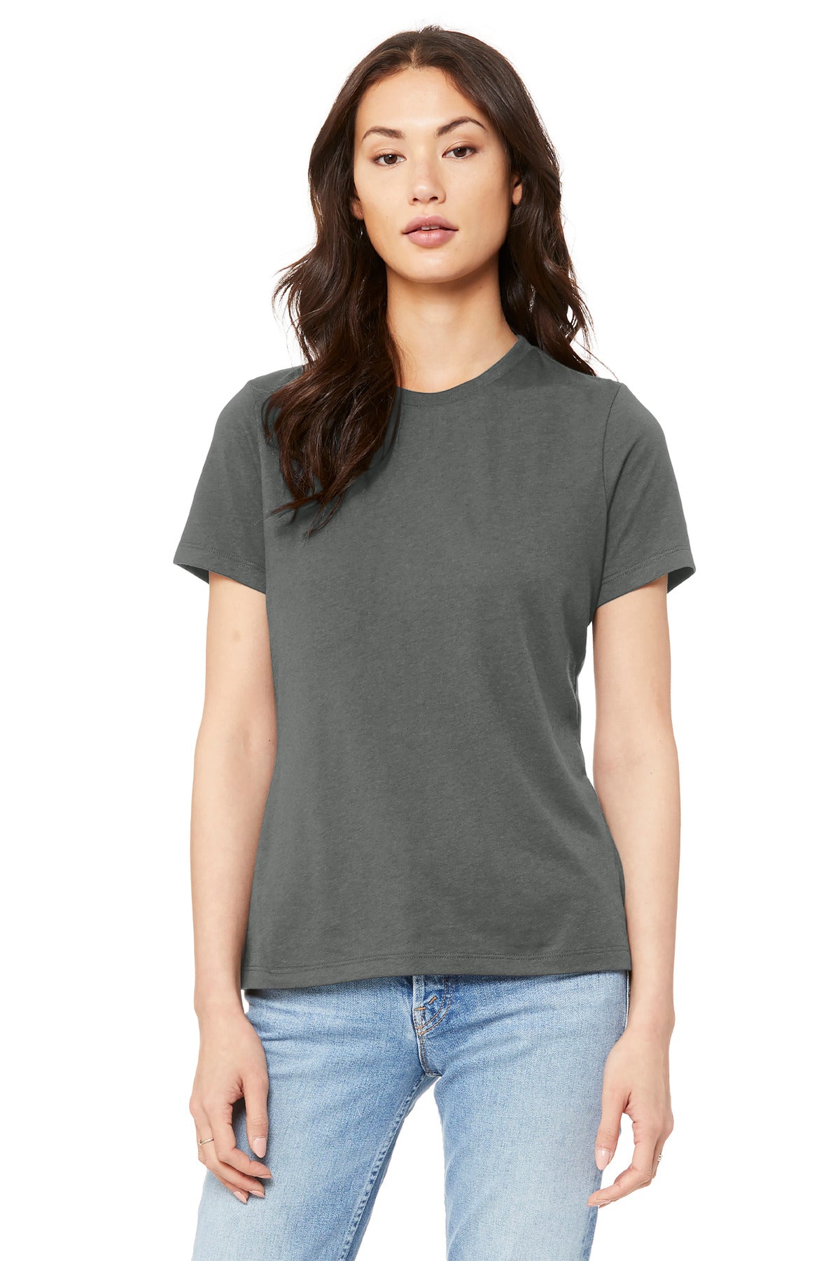 Custom Embroidery or DTF Print - BELLA+CANVAS  ®  Women's Relaxed Jersey Short Sleeve Tee. BC6400