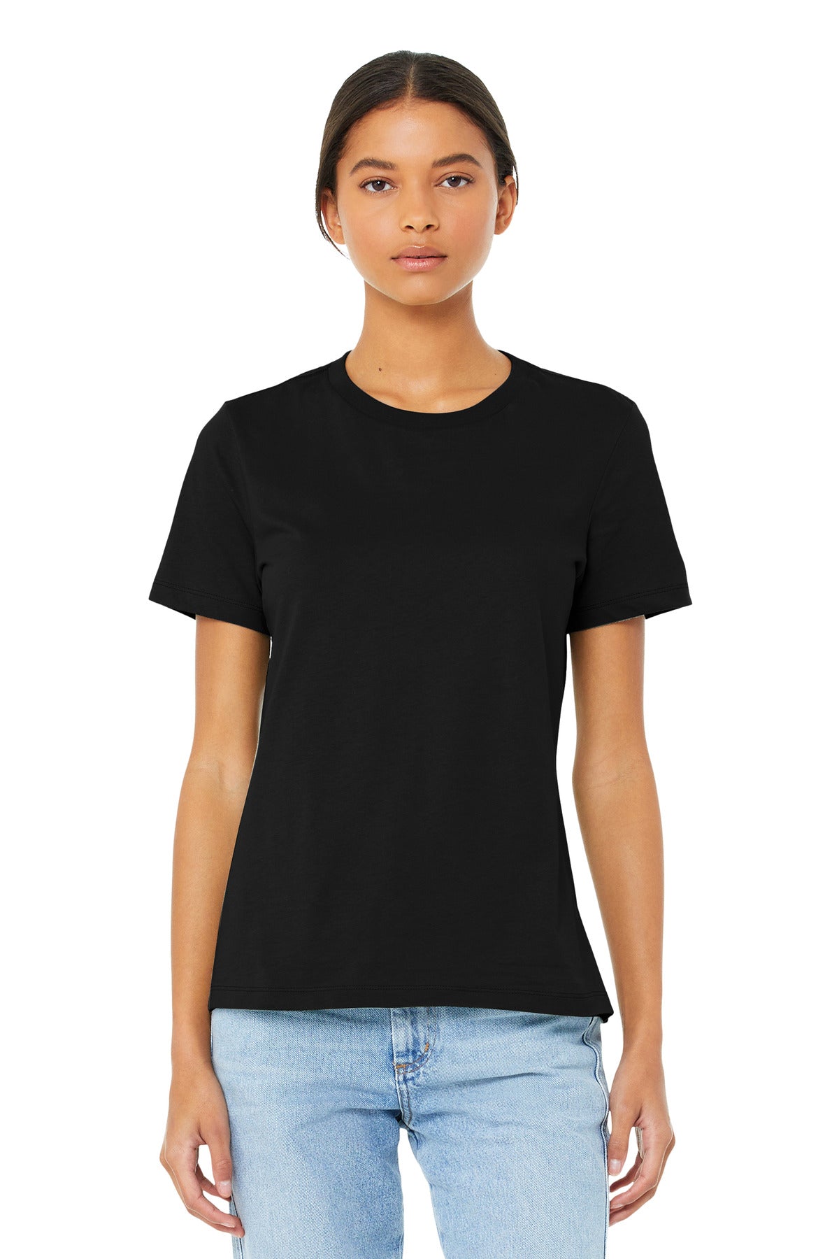 Custom Embroidery or DTF Print - BELLA+CANVAS  ®  Women's Relaxed Jersey Short Sleeve Tee. BC6400