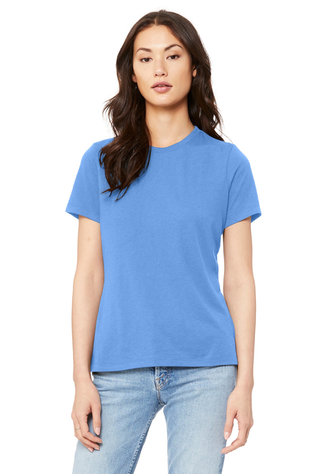 Custom Embroidery or DTF Print - BELLA+CANVAS  ®  Women's Relaxed Jersey Short Sleeve Tee. BC6400
