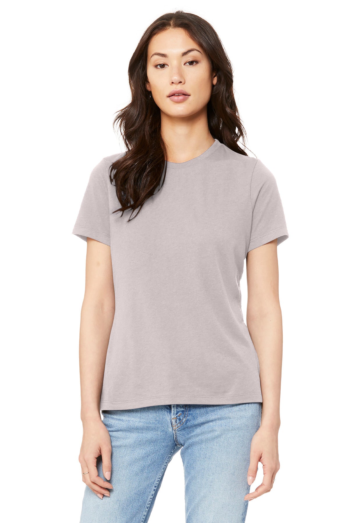 Custom Embroidery or DTF Print - BELLA+CANVAS  ®  Women's Relaxed Jersey Short Sleeve Tee. BC6400