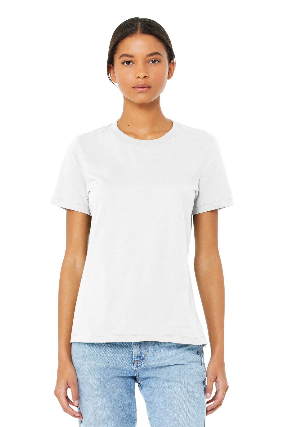 Custom Embroidery or DTF Print - BELLA+CANVAS  ®  Women's Relaxed Jersey Short Sleeve Tee. BC6400