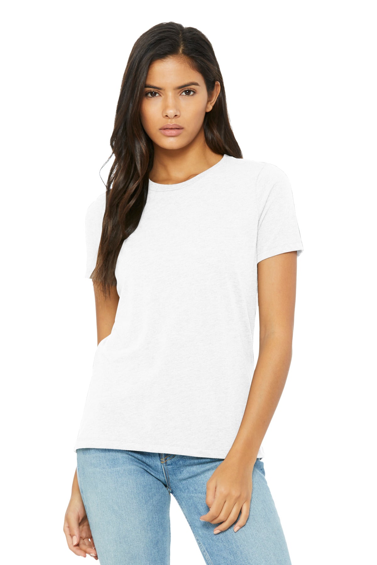 Custom Embroidery or DTF Print - BELLA+CANVAS ®  Women's Relaxed Triblend Tee BC6413