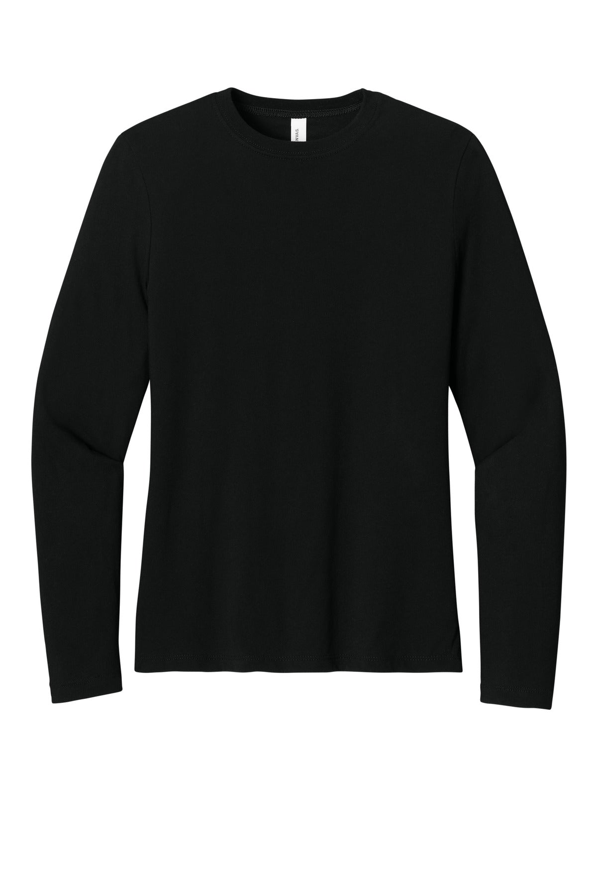 Custom Embroidery or DTF Print - BELLA+CANVAS ®  Women's Jersey Long Sleeve Tee BC6500