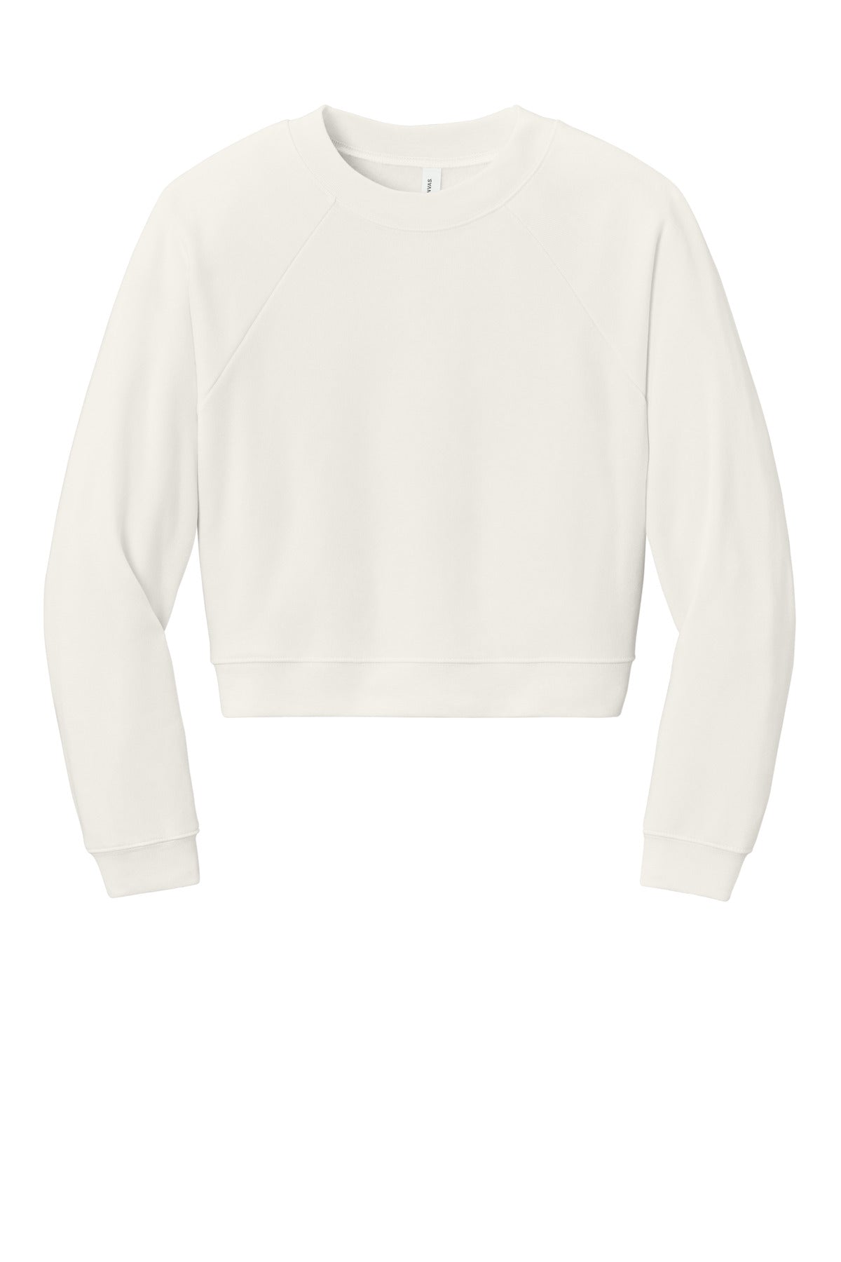 Custom Embroidery or DTF Print - BELLA+CANVAS ®  Women's Raglan Pullover Sponge Fleece BC7505