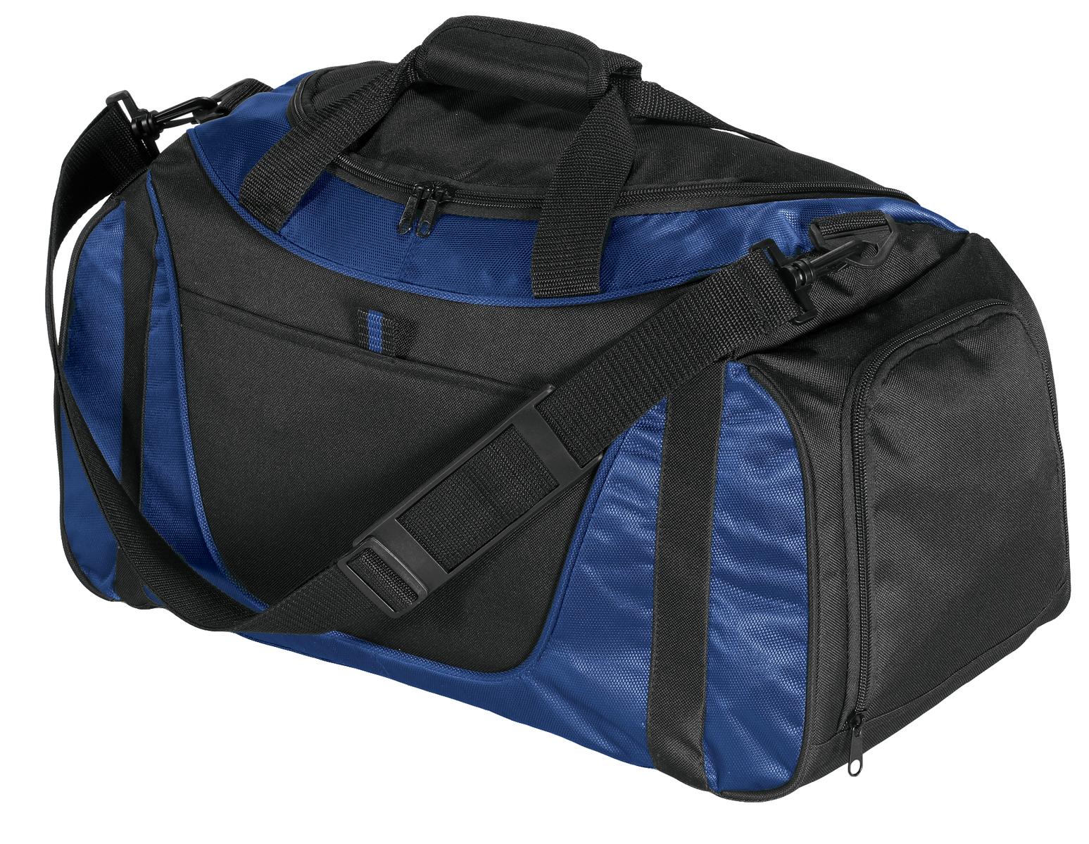 Custom Embroidery or DTF Print - Port Authority ®  - Small Two-Tone Duffel. BG1040