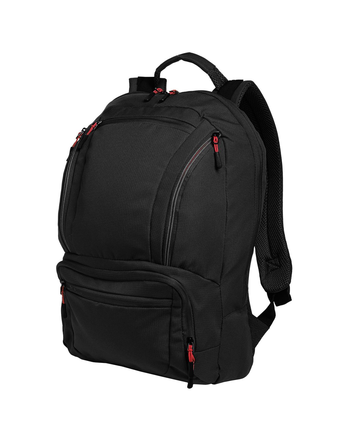Custom Embroidery or DTF Print - Port Authority ®  Cyber Backpack. BG200